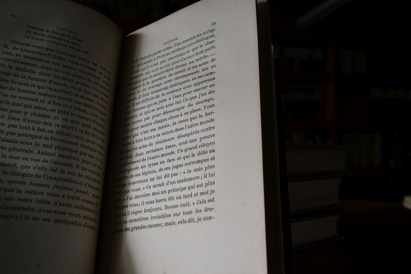 Melanges et Lettres. Vol. I-IV.