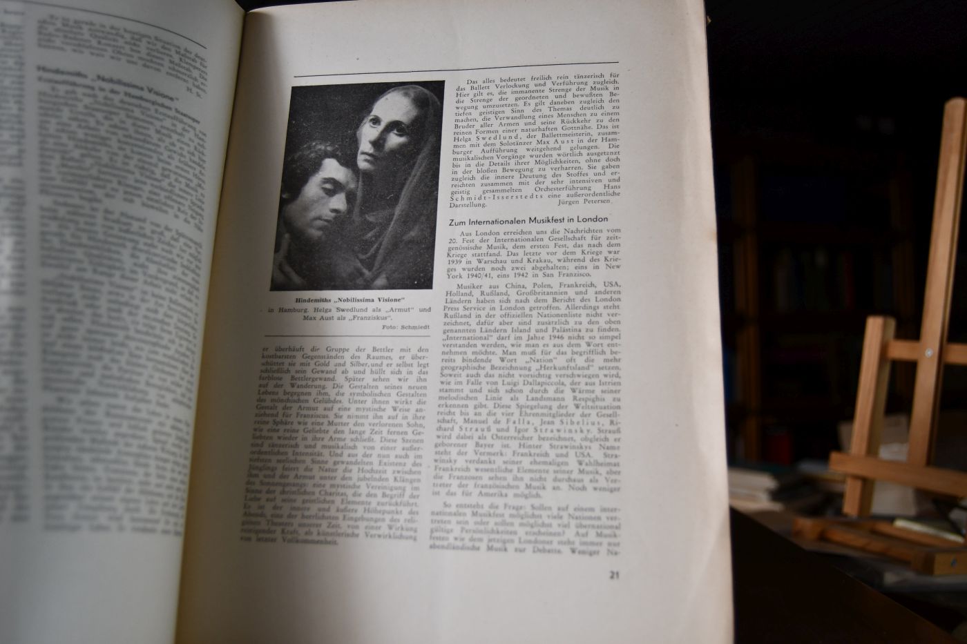 Melos. Zeitschrift für neue Musik. November 1946 bis Dezember 1950 und die Einzelhefte 9/1951 und 2/1957.