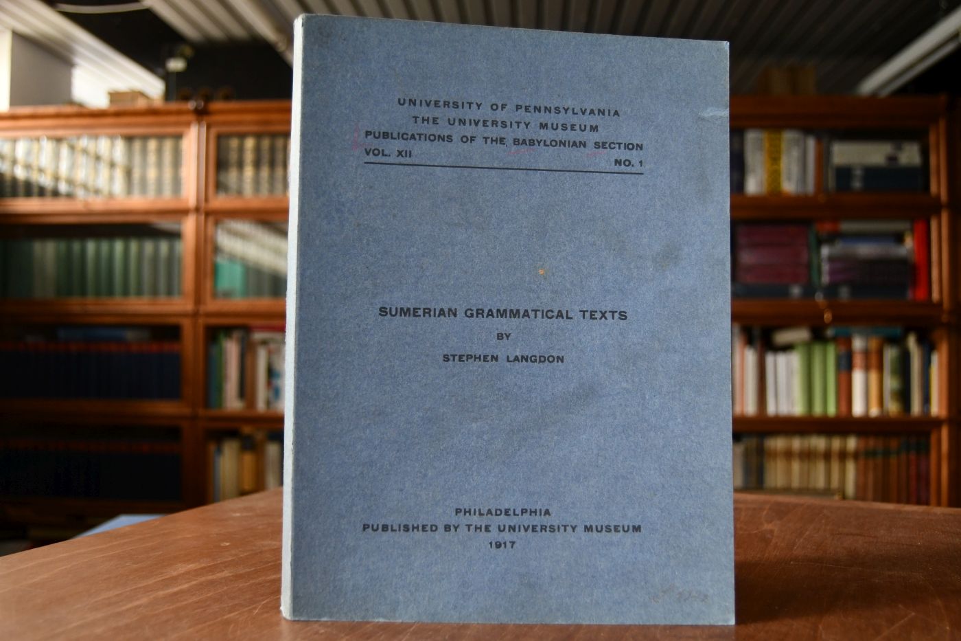 Sumerian Grammatical Texts.