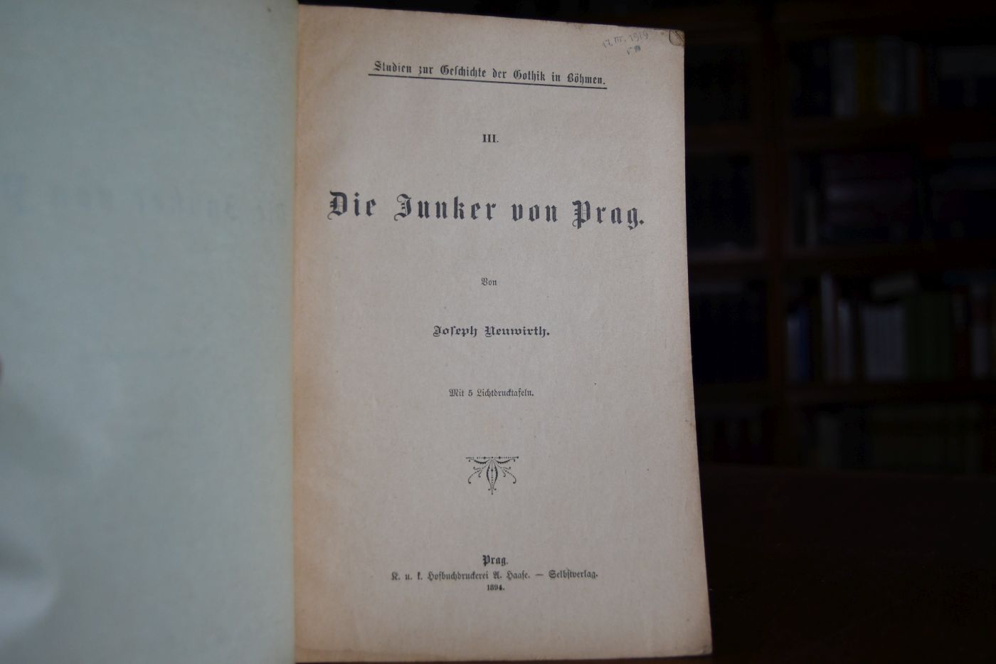Die Junker von Prag.