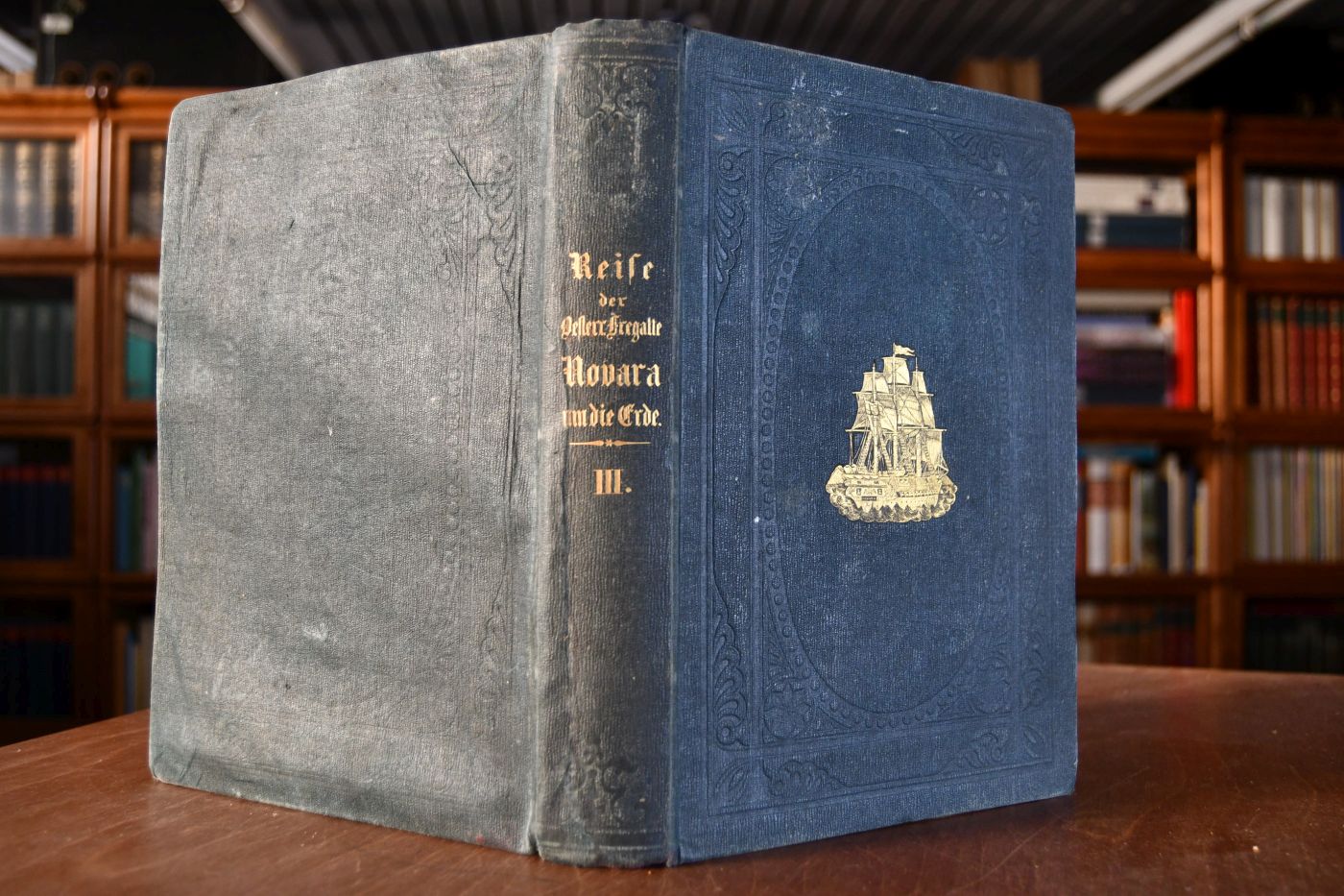 Reise der Oesterreichischen Fregatte Novara um die Erde, in den Jahren 1857, 1858, 1859, unter den Befehlen des Commodore B. von Wüllerstorf-Urbair. Beschreibender Theil, 3. Band (apart).