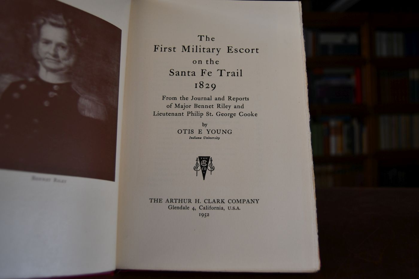 The first Military Escort on the Santa Fe Trail 1829.