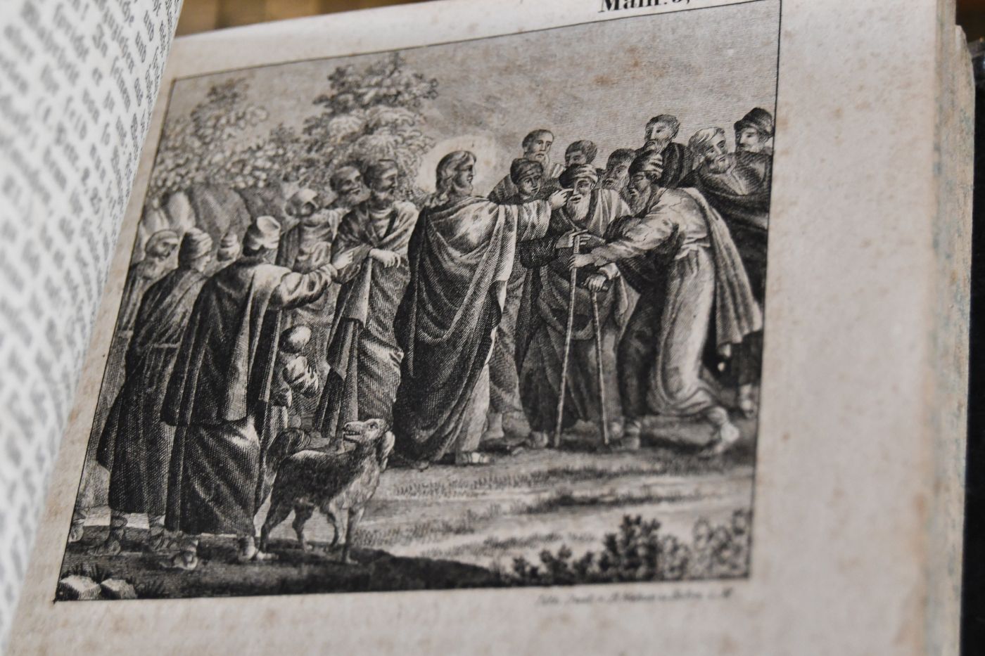 Zwei und siebenzig Geschichten des Alten Testaments in lithographischen Darstellungen mit dazu gehörigem Text. Beigebunden Zwei und siebenzig Geschichten des Neuen Testaments in lithographischen Darstellungen mit dazu gehörigem Text.