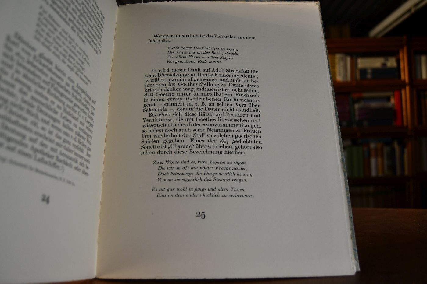 Goethe als Rätseldichter mit einem bisher unbekannten Goethebild von Jagemann.