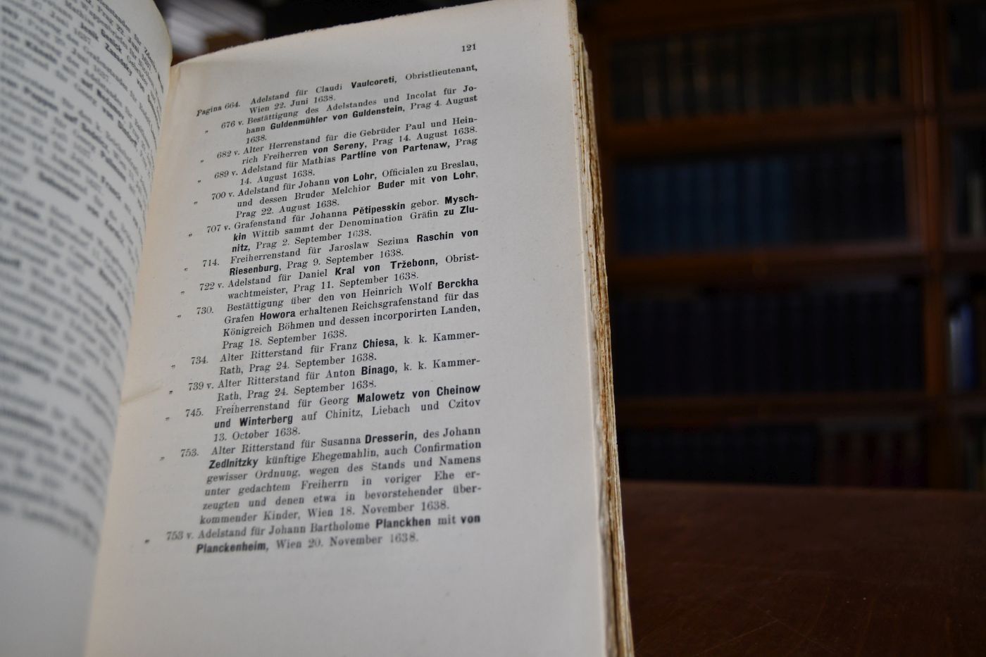 Der Adel der böhmischen Kronländer. Ein Verzeichniss derjenigen Wappenbriefe und Adelsdiplome welche in den böhmischen Saalbüchern des Adelsarchives im k. k. Ministerium des Inneren in Wien eingetragen sind.