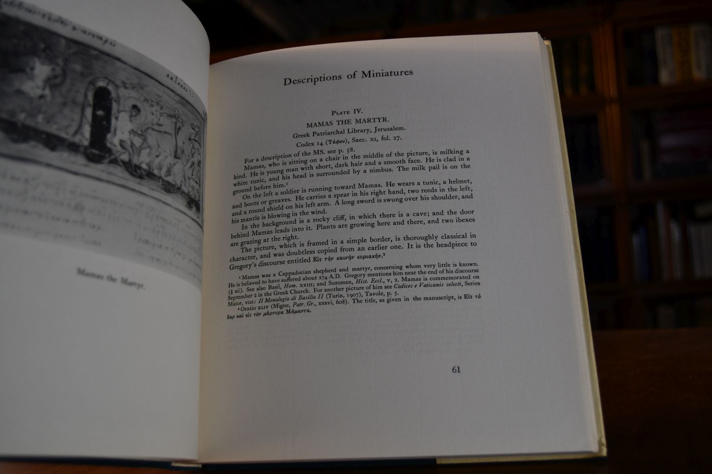 Greek and Syrian Miniatures in Jerusalem with an Introduction and a Description of Each of the Seventy-one Miniatures Reproduced.