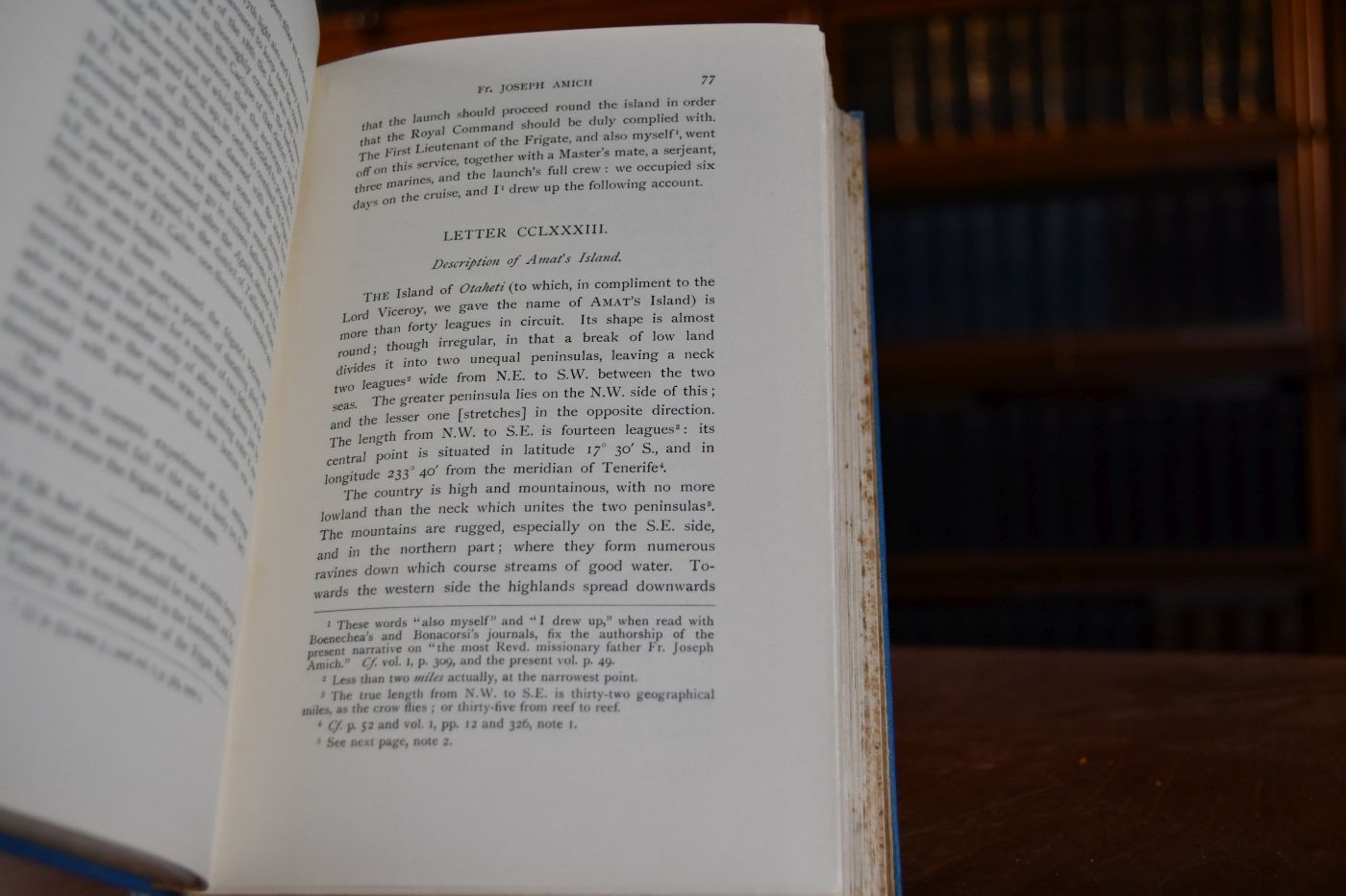 The Quest and Occupation of Tahiti by Emissaries of Spain during the years 1772 - 1776. Vol. II (apart).