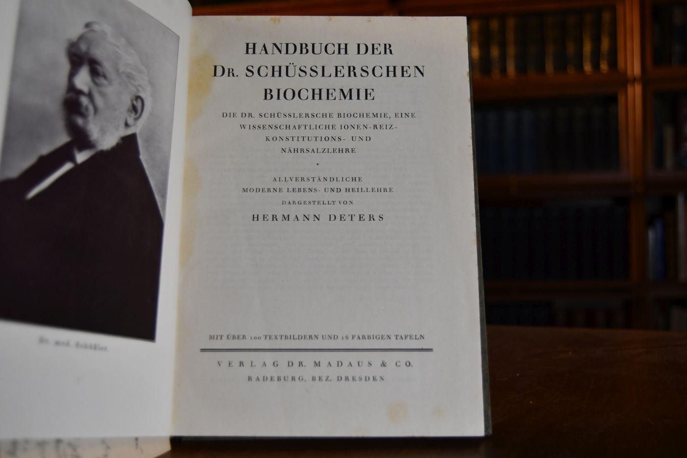 Handbuch der Schüsslerschen Biochemie.