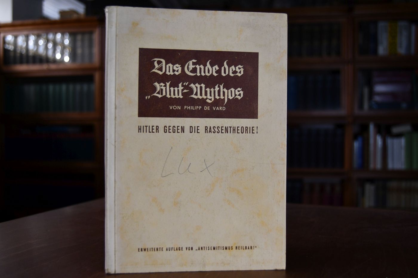 Das Ende des "Blut"-Mythos. Hitler gegen die Rassentheorie!