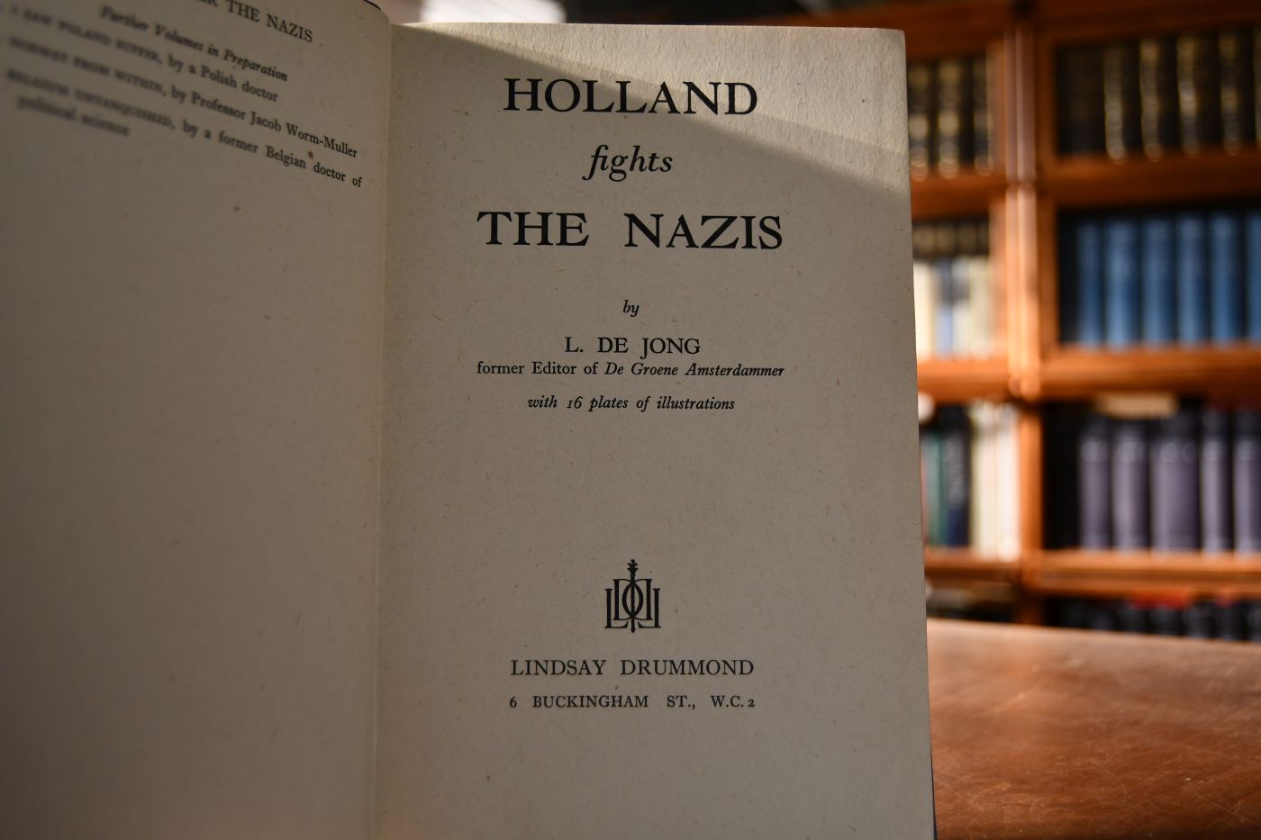 Holland fights the Nazis.