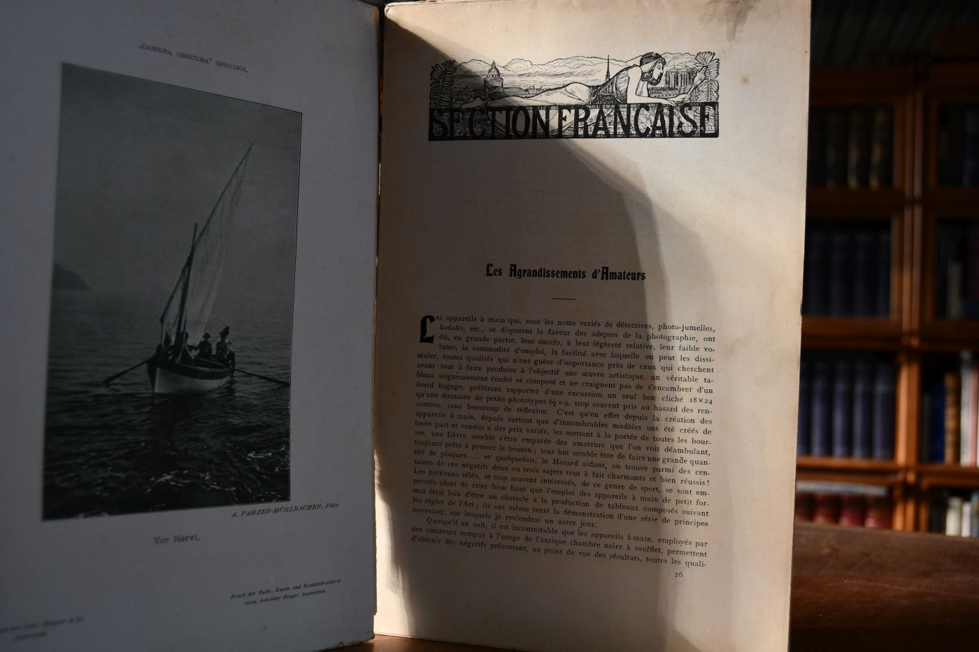Camera Obscura. Revue Internationale pour la Photographie. Paraissant tous les mois en 4 Langues. II. Annee No.6, Fin Decembre 1900 No. 18.
