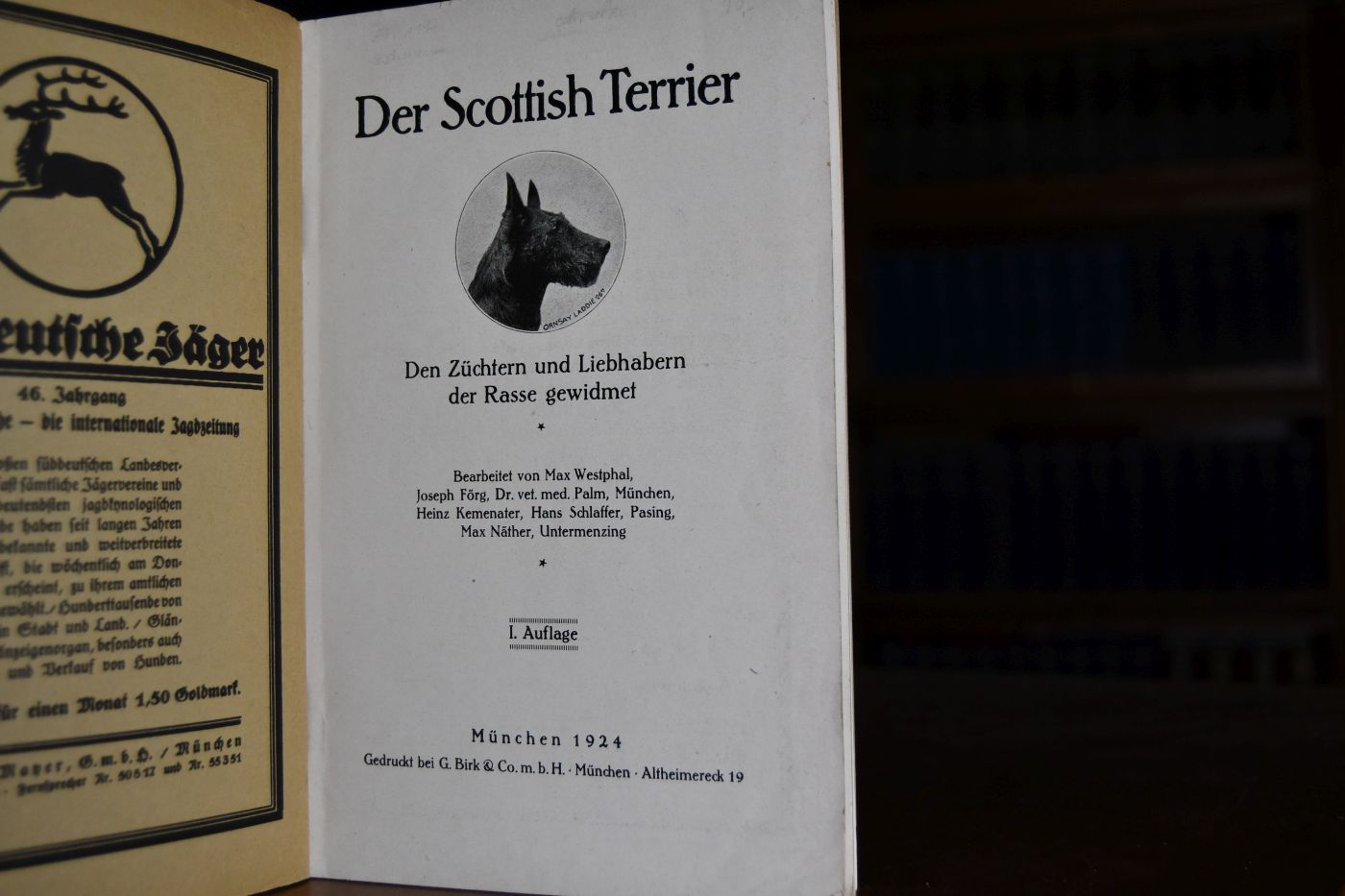 Der Scottish Terrier. Den Züchtern und Liebhabern der Rasse gewidmet.