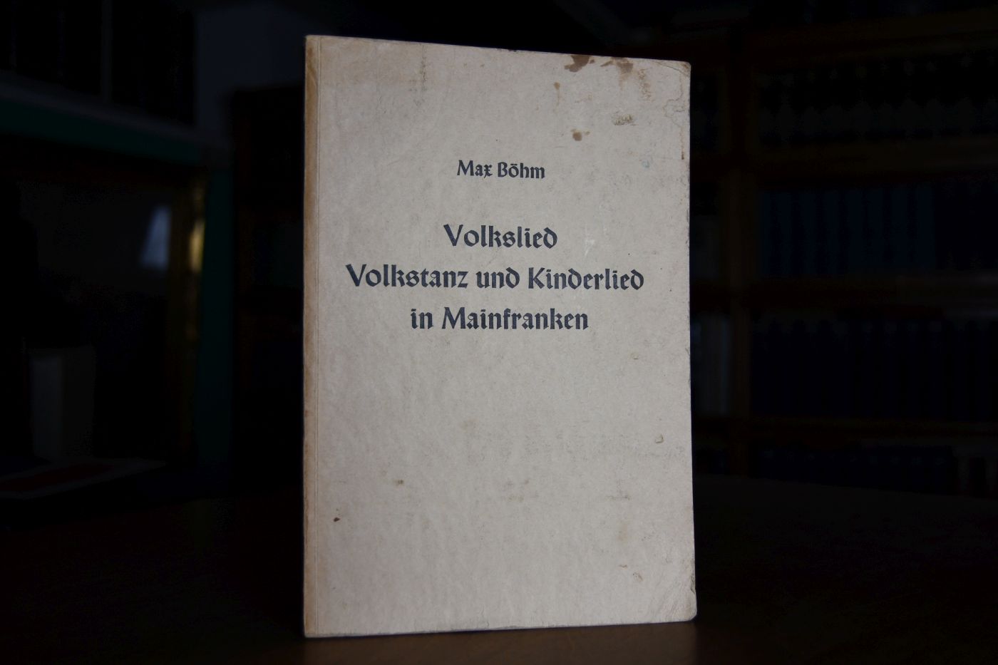 Volkslied, Volkstanz und Kinderlied in Mainfranken. Ein Beitrag zur Erforschung fränkischer Melodien (unter Beziehung auf das Volkslied der Rheinpfalz).
