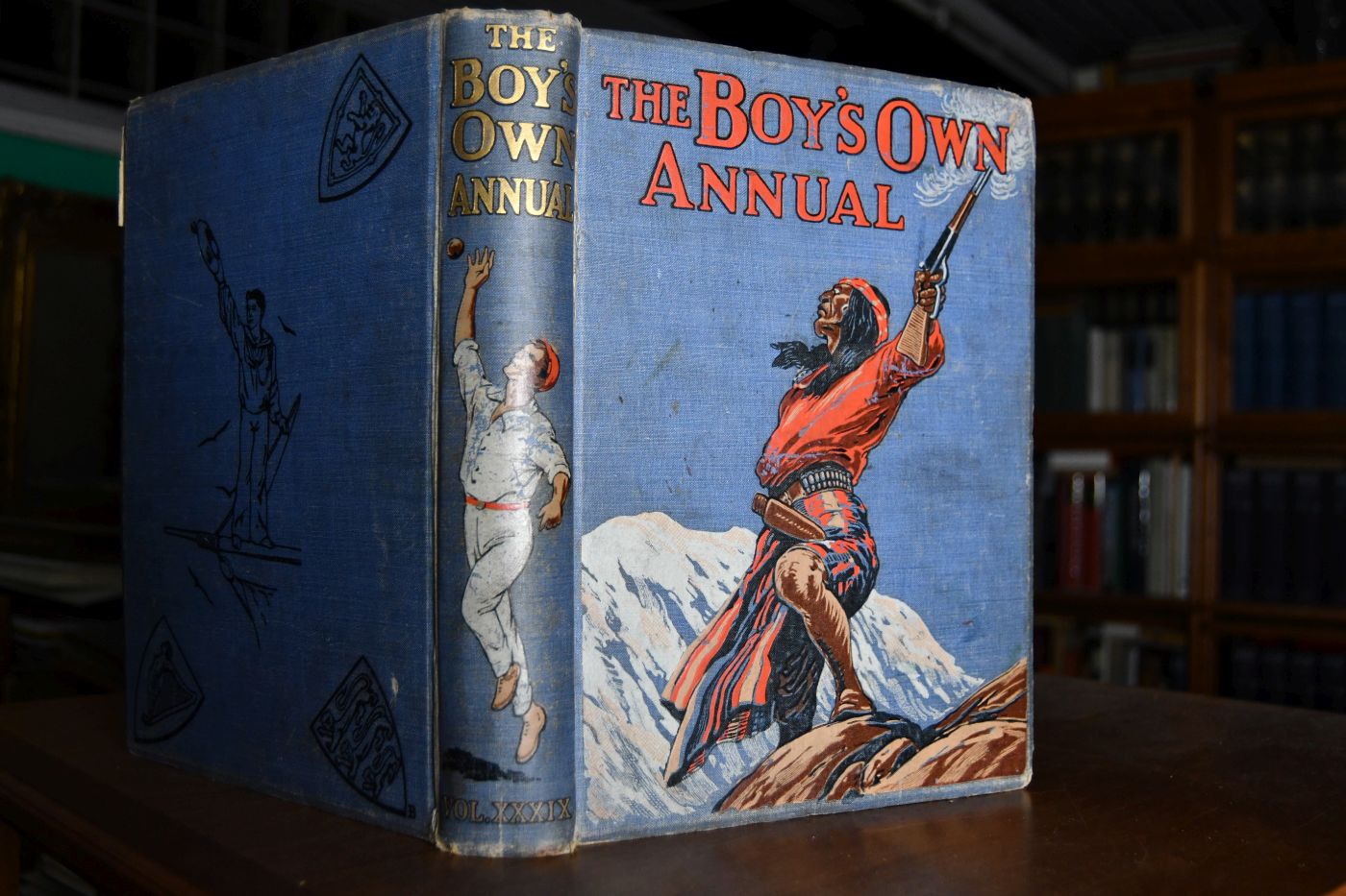 The Boy`s own annual. 39th annual volume, 1916-17.