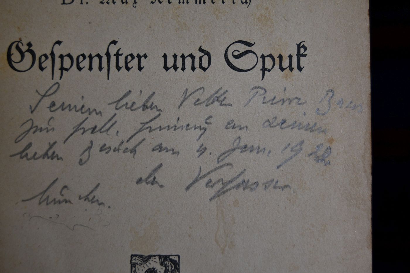 Gespenster und Spuk.
