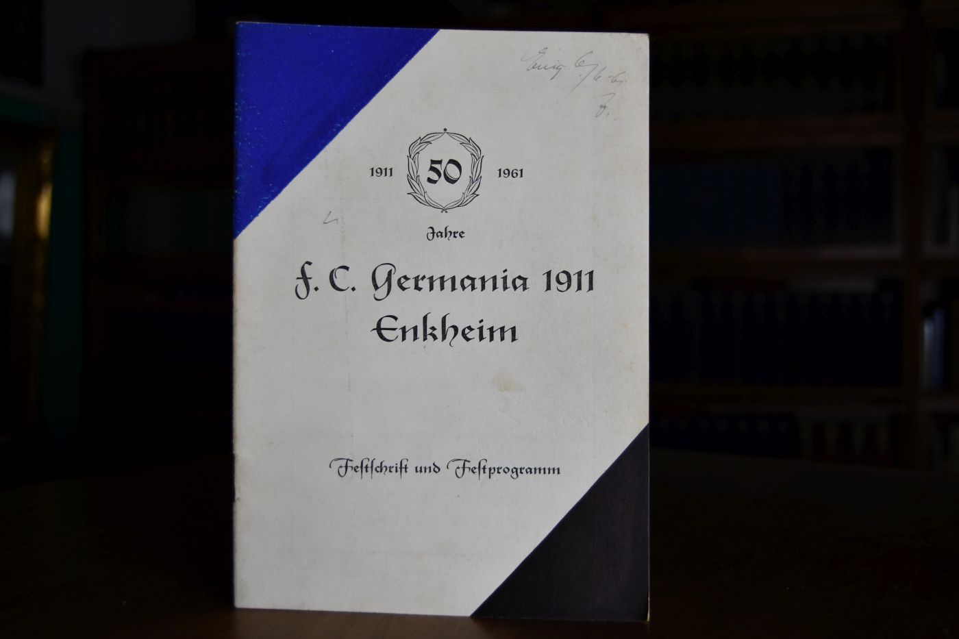 50 Jahre F.C. Germania 1911 Enkheim 1911-1961. Festschrift und Festprogramm.