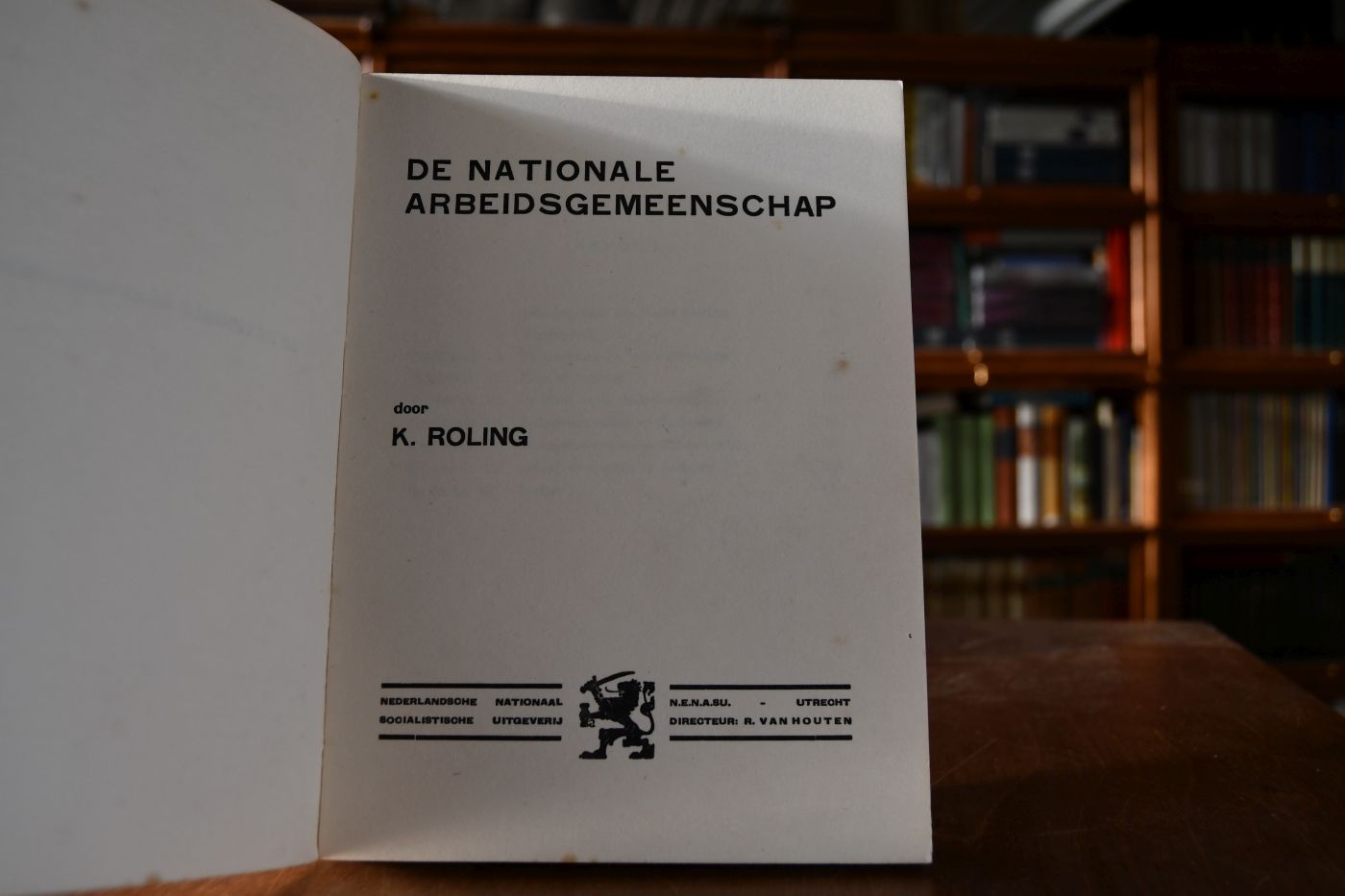 De nationale Arbeidsgemeenschap.