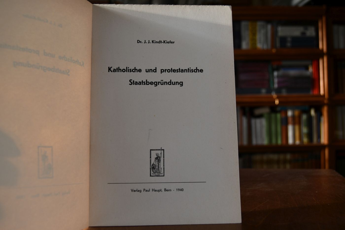Katholische und protestantische Staatsbegründung.