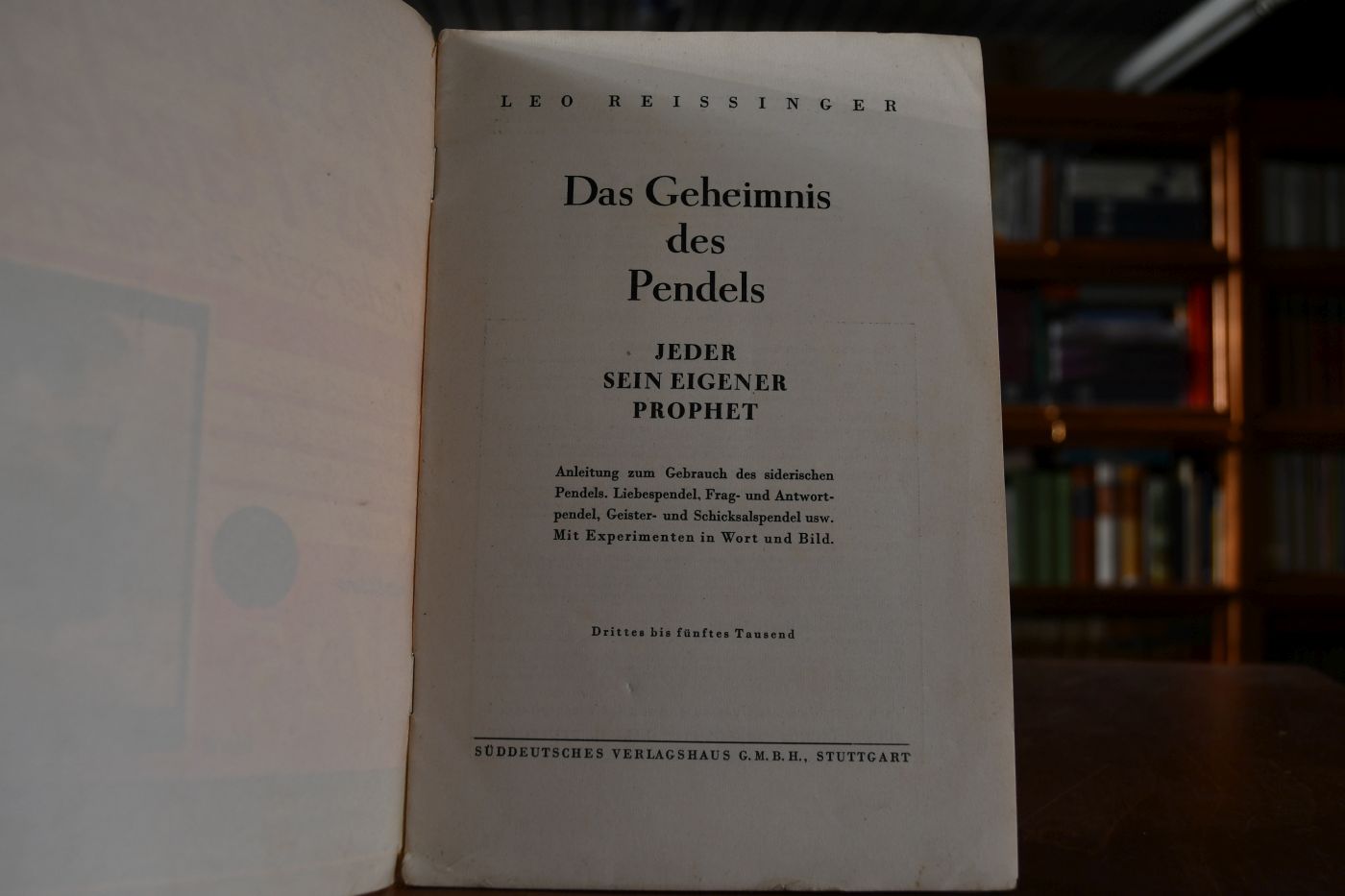 Das Geheimnis des Pendels. Jeder sein eigener Prophet.