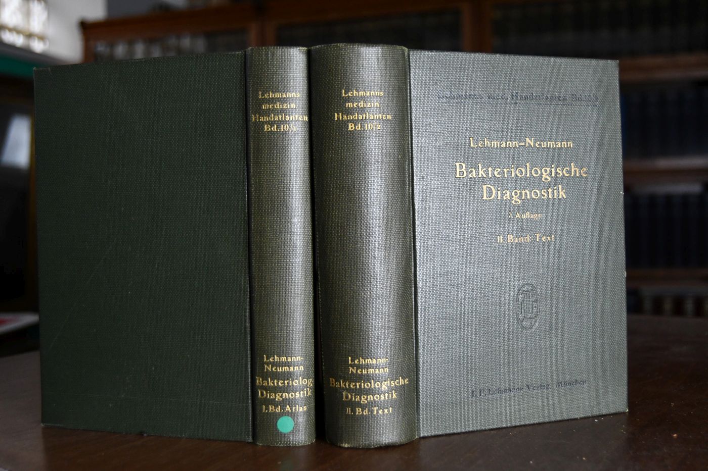 Bakteriologie insbesondere bakteriologische Diagnostik. 2. Bde. (komplett).