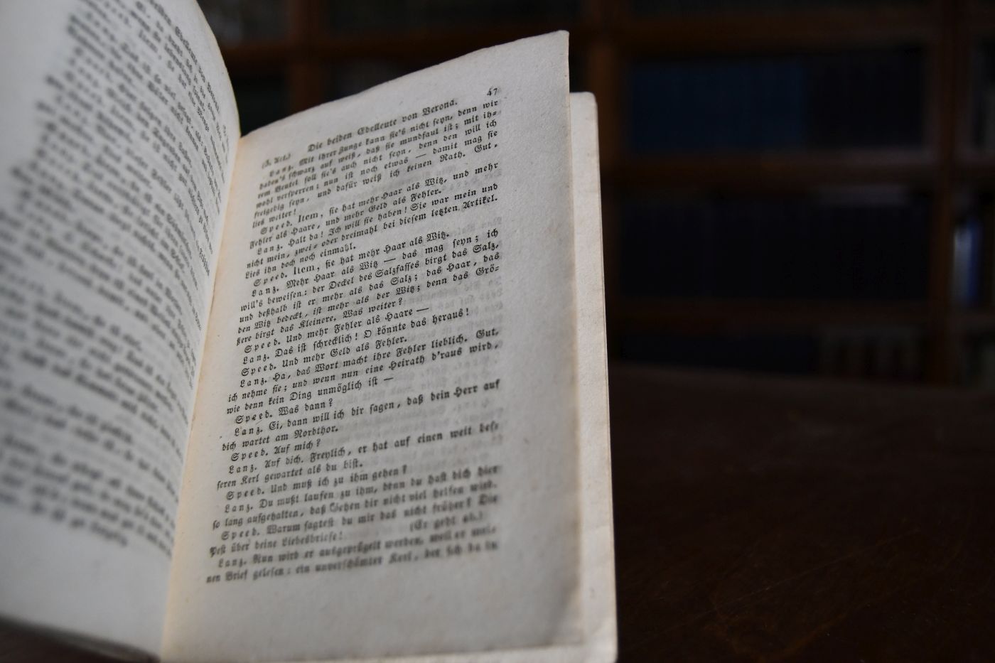 William Shakspeare`s (!) sämmtliche dramatische Werke übersetzt im Metrum des Originals. 42 Bde von 43 (ohne den Bd. 39).