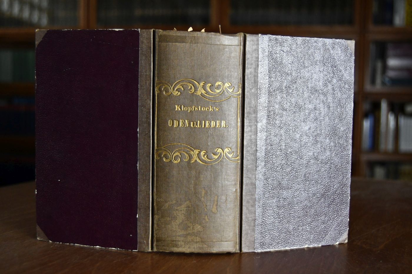 Sammlung der vorzüglichsten Werke deutscher Dichter und Prosaisten. G.F. Klopstocks Oden und Lieder. 5 Bde. in einem Band.