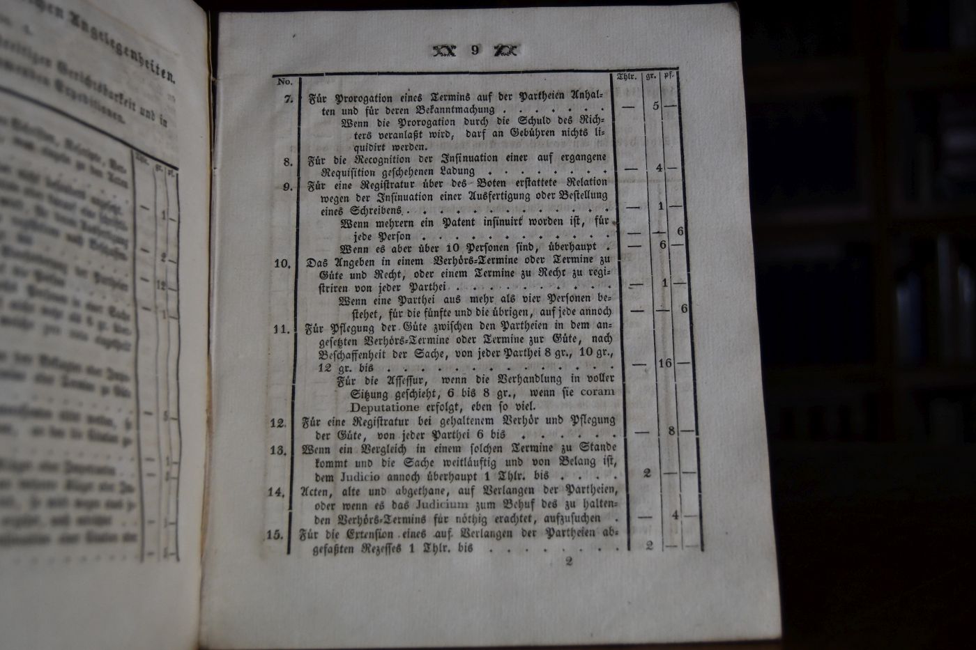 Sportul - Taxordnung für die Stadt Camenz und deren Gerichtsbezirk vom Jahre 1827.