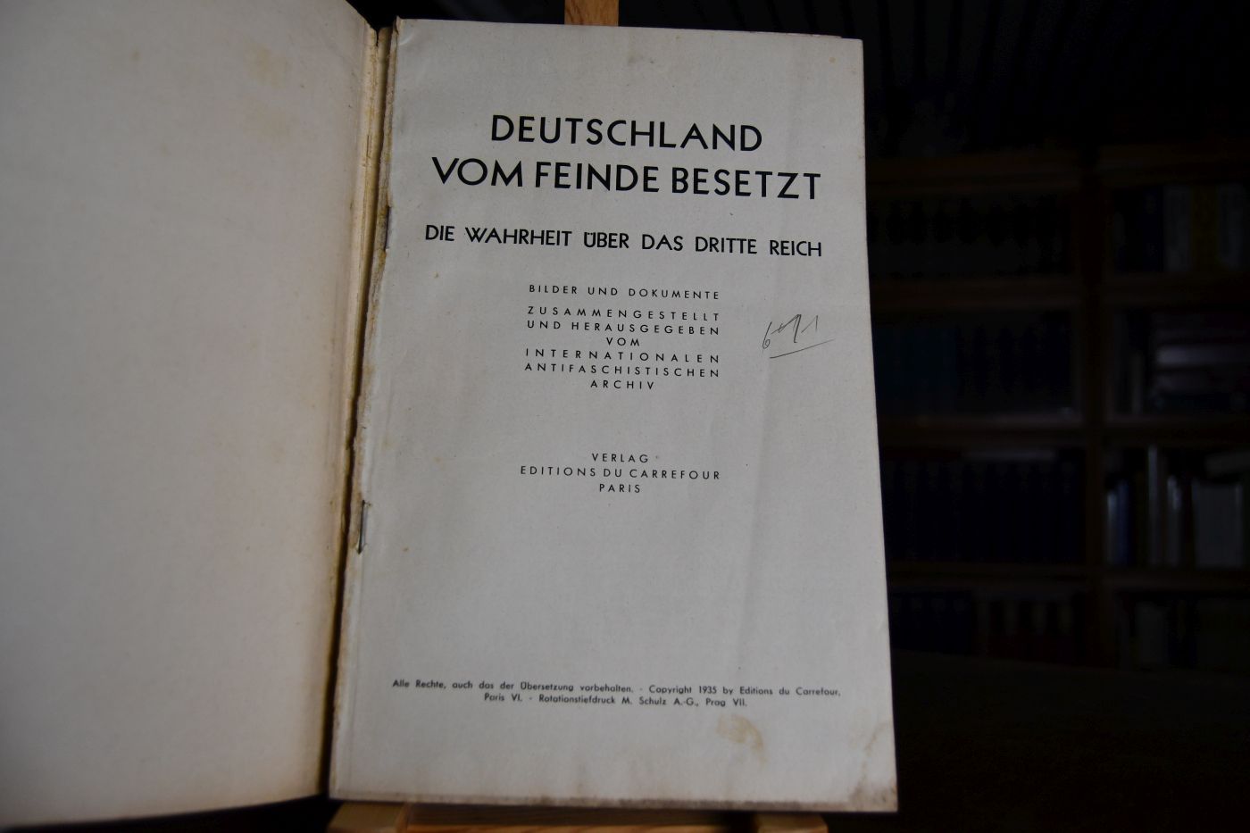 Deutschland vom Feinde besetzt. Die Wahrheit über das Dritte Reich.