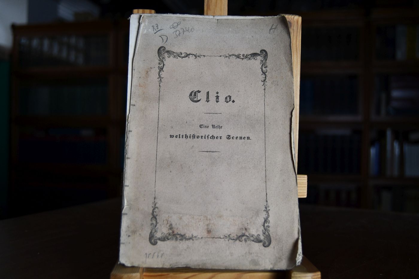 Clio. Eine Reihe welthistorischer Scenen.