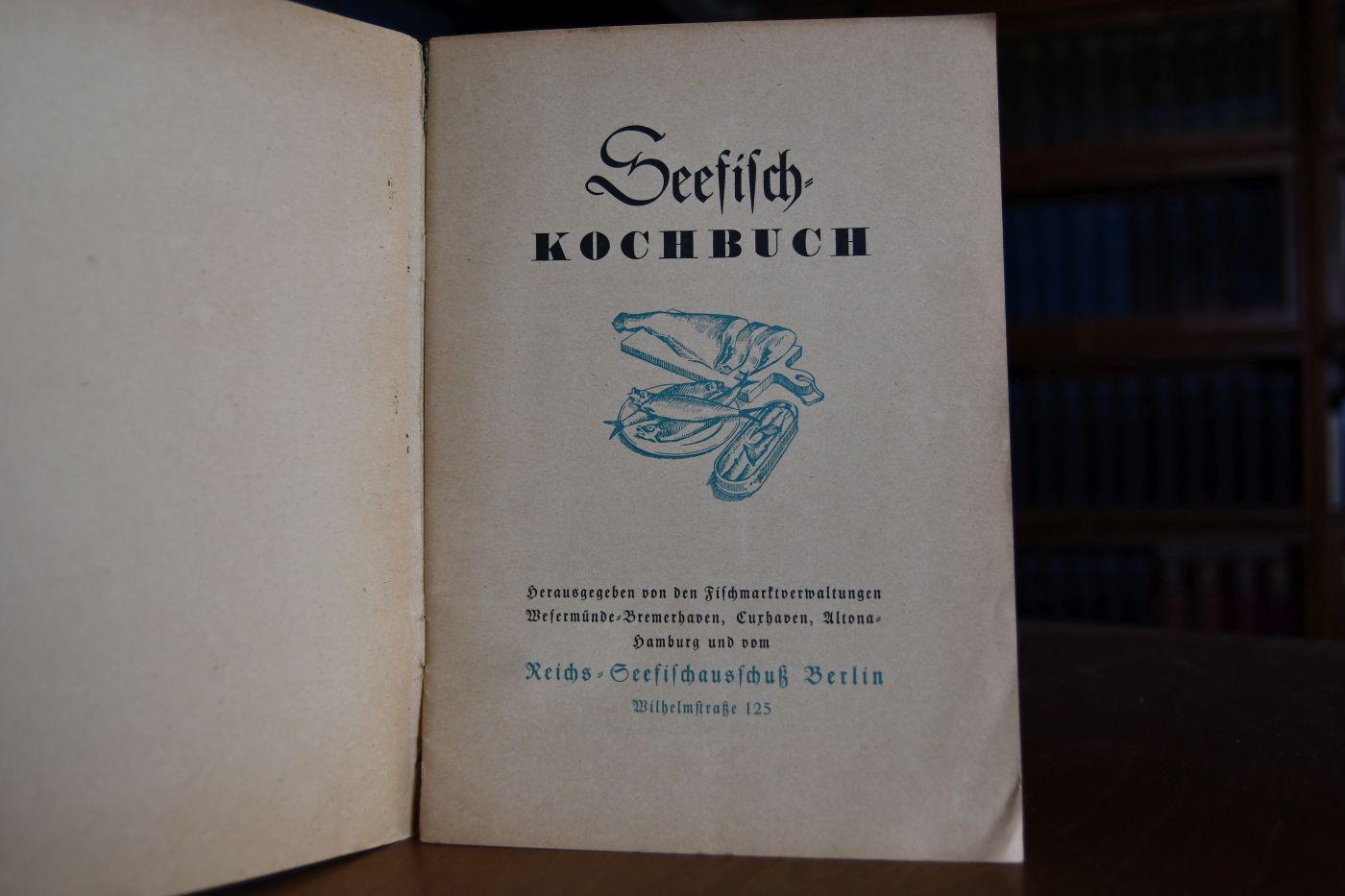 Seefisch-Kochbuch.