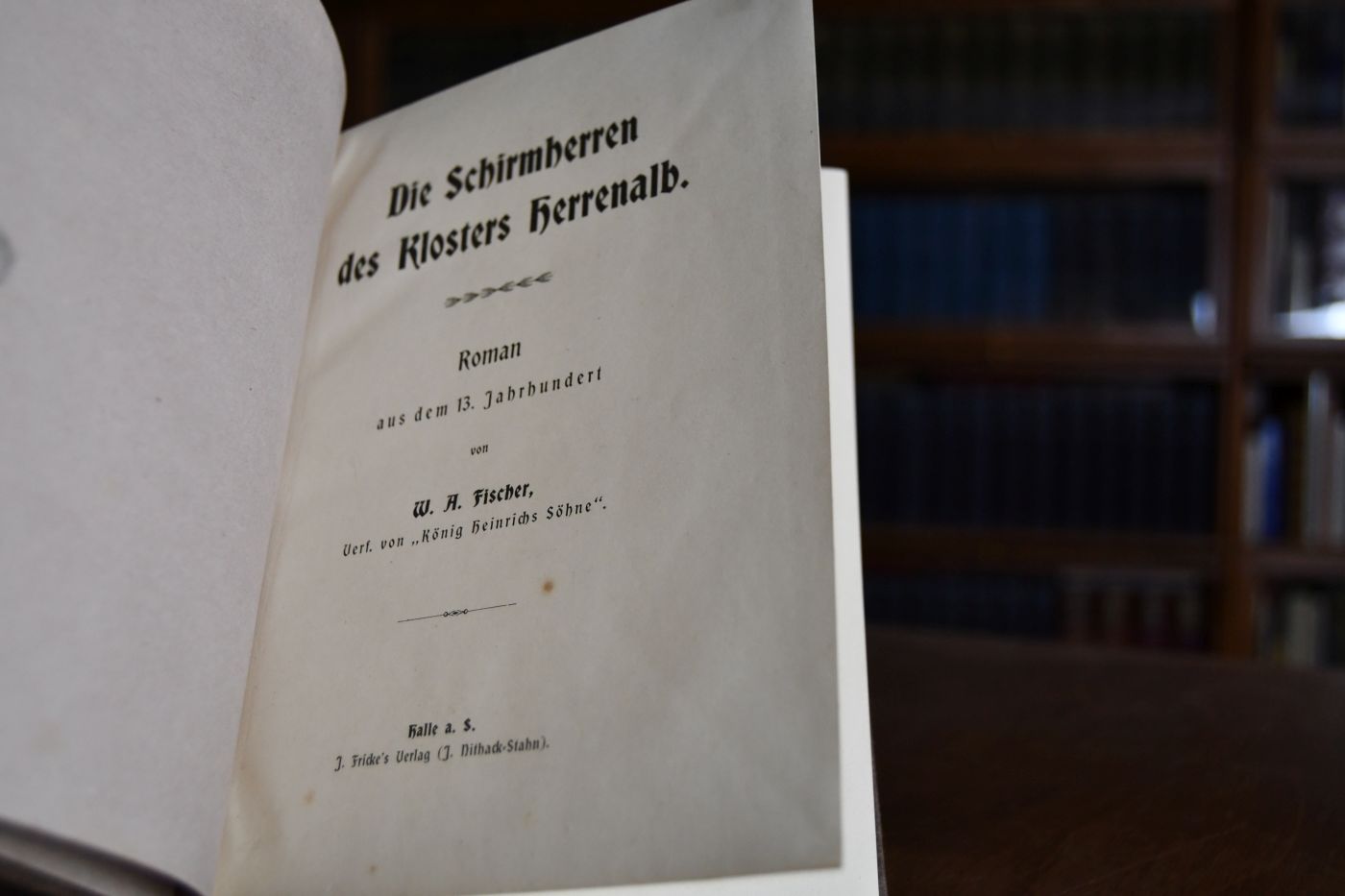 Die Schirmherren des Klosters Herrenalb. Roman aus dem 13. Jahrhundert.