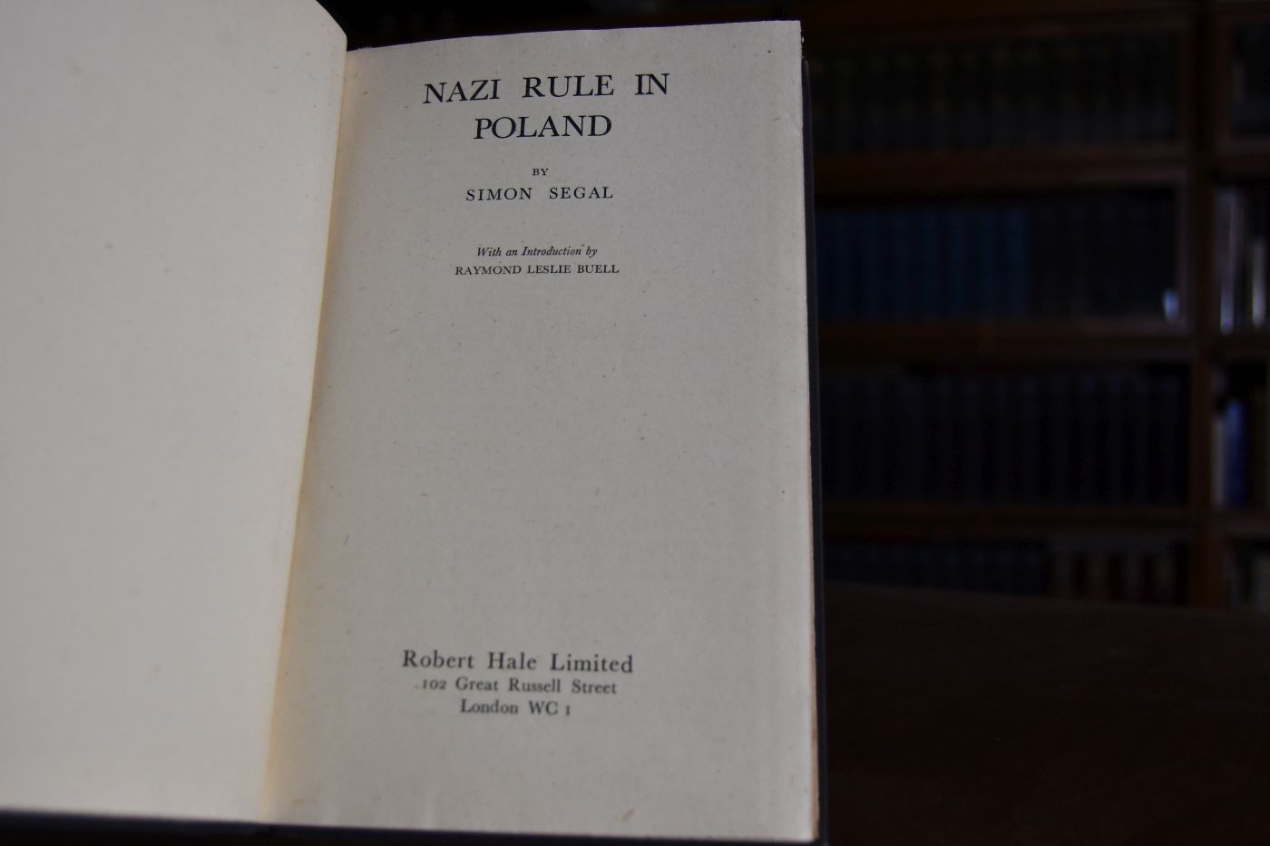 Nazi rule in Poland.