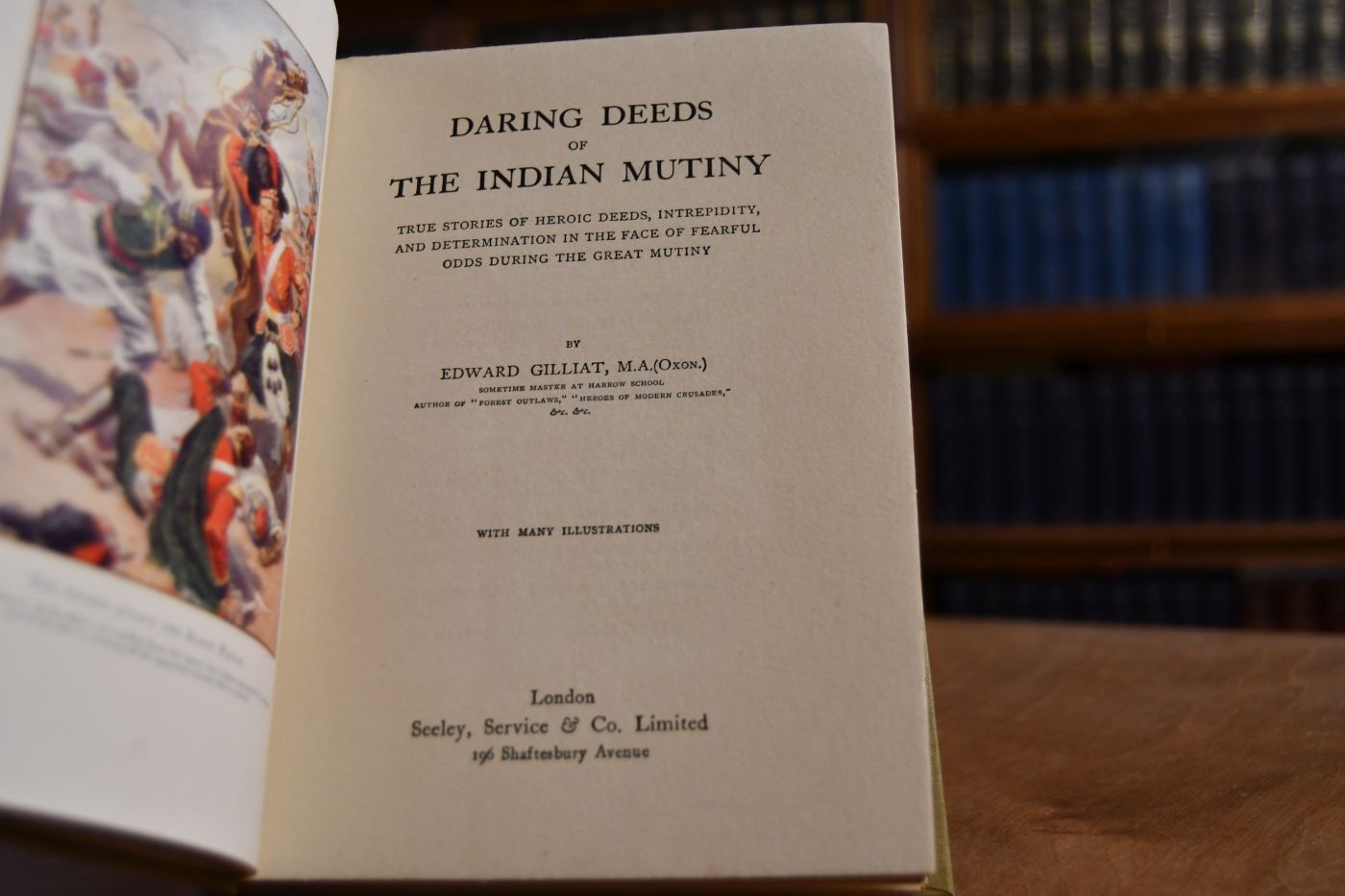 Daring Deeds of the Indian Mutiny.