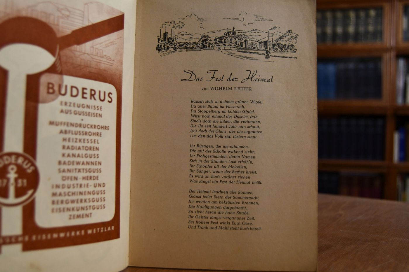 Festschrift 100 Jahre Ochsenfest Wetzlar. 10.-13. Juli 1952. Kreistierschau, Reit- und Fahrturnier.