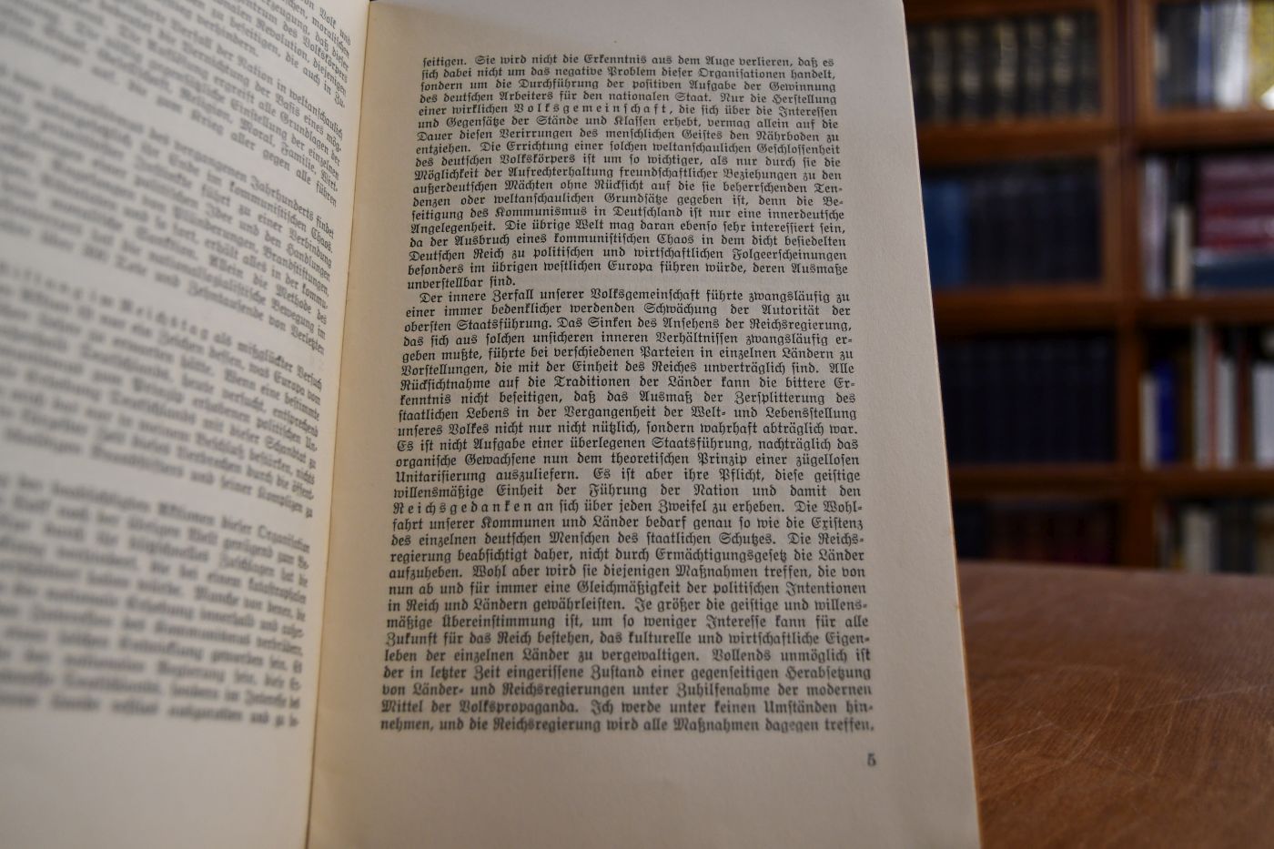 Programm der Reichsregierung und Ermächtigungsgesetz.