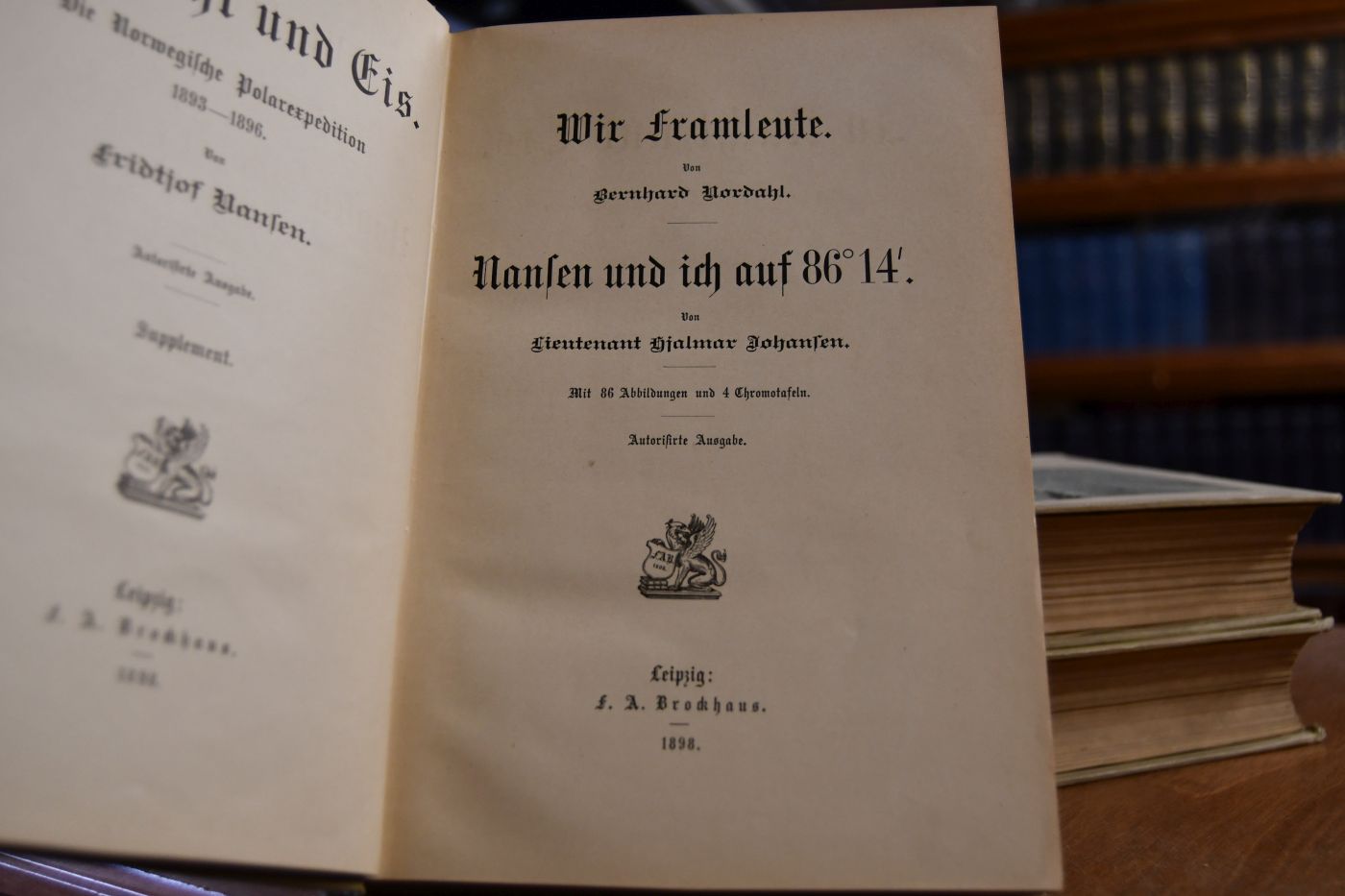 In Nacht und Eis. Bde. I-III (komplett).