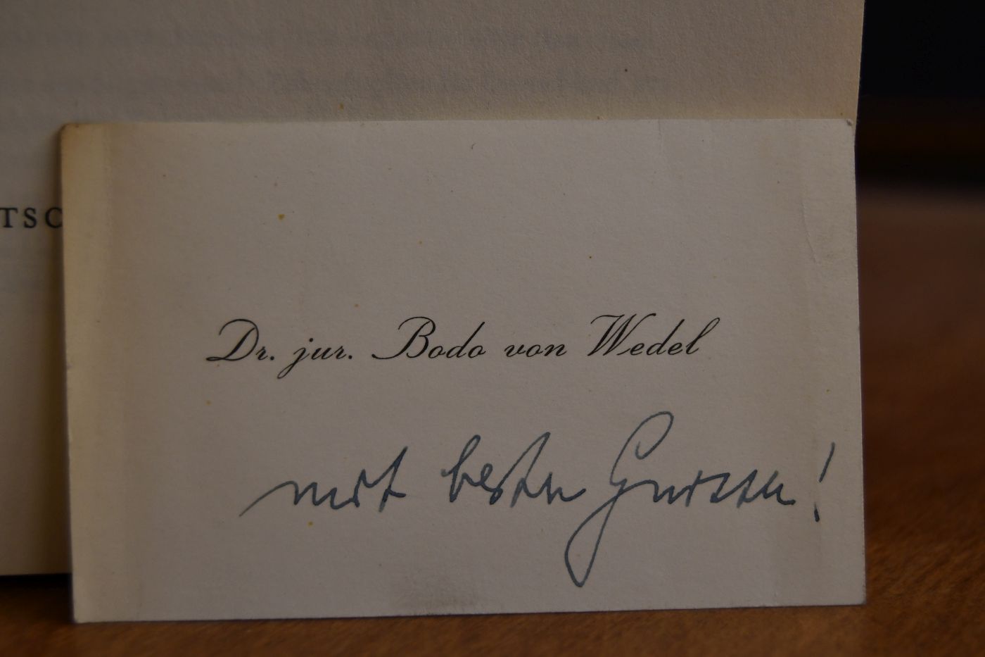 Carl Goerdeler und die deutsche Widerstandsbewegung.