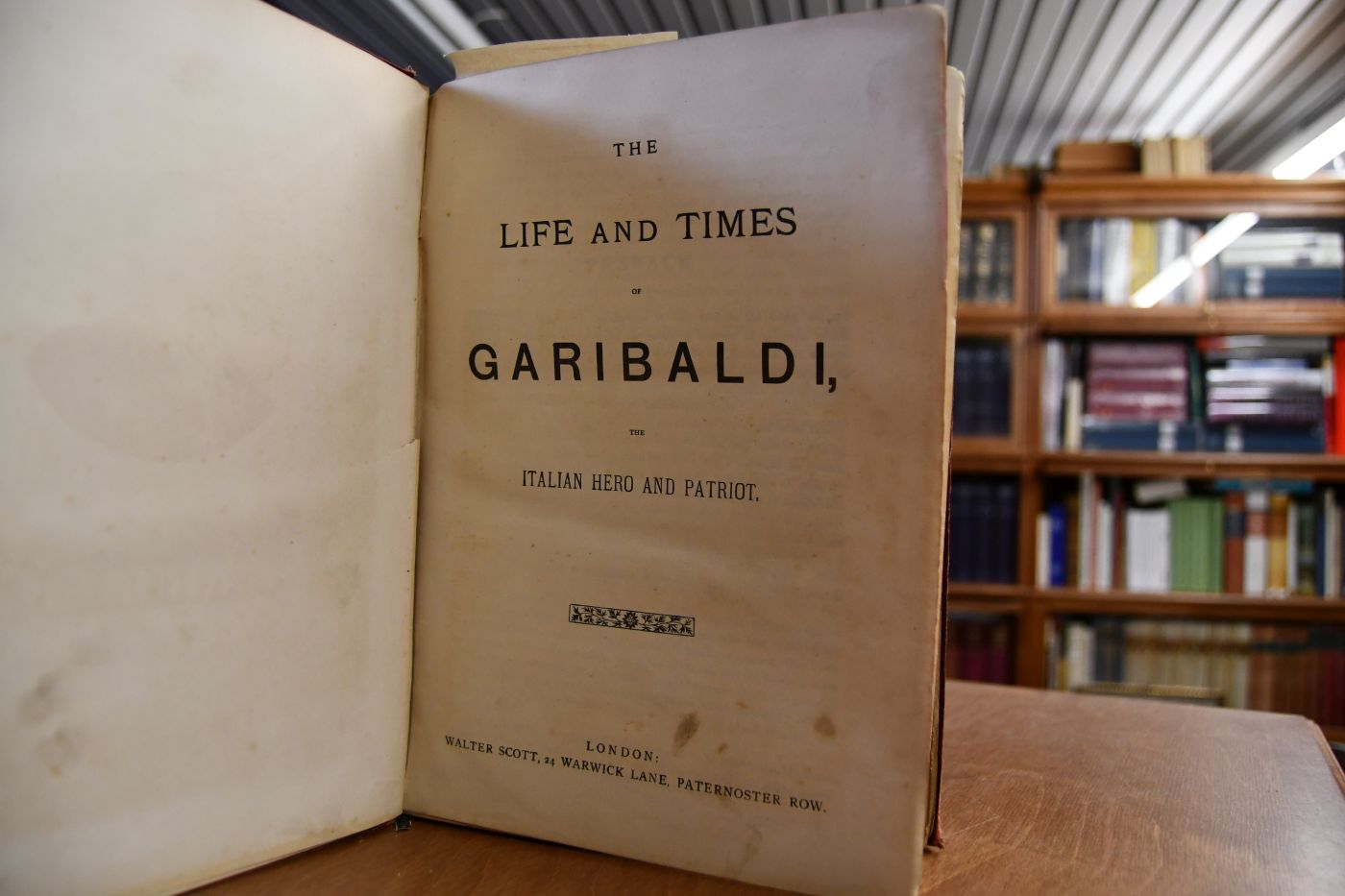 The life and times of Garibaldi, the Italian hero and patriot.
