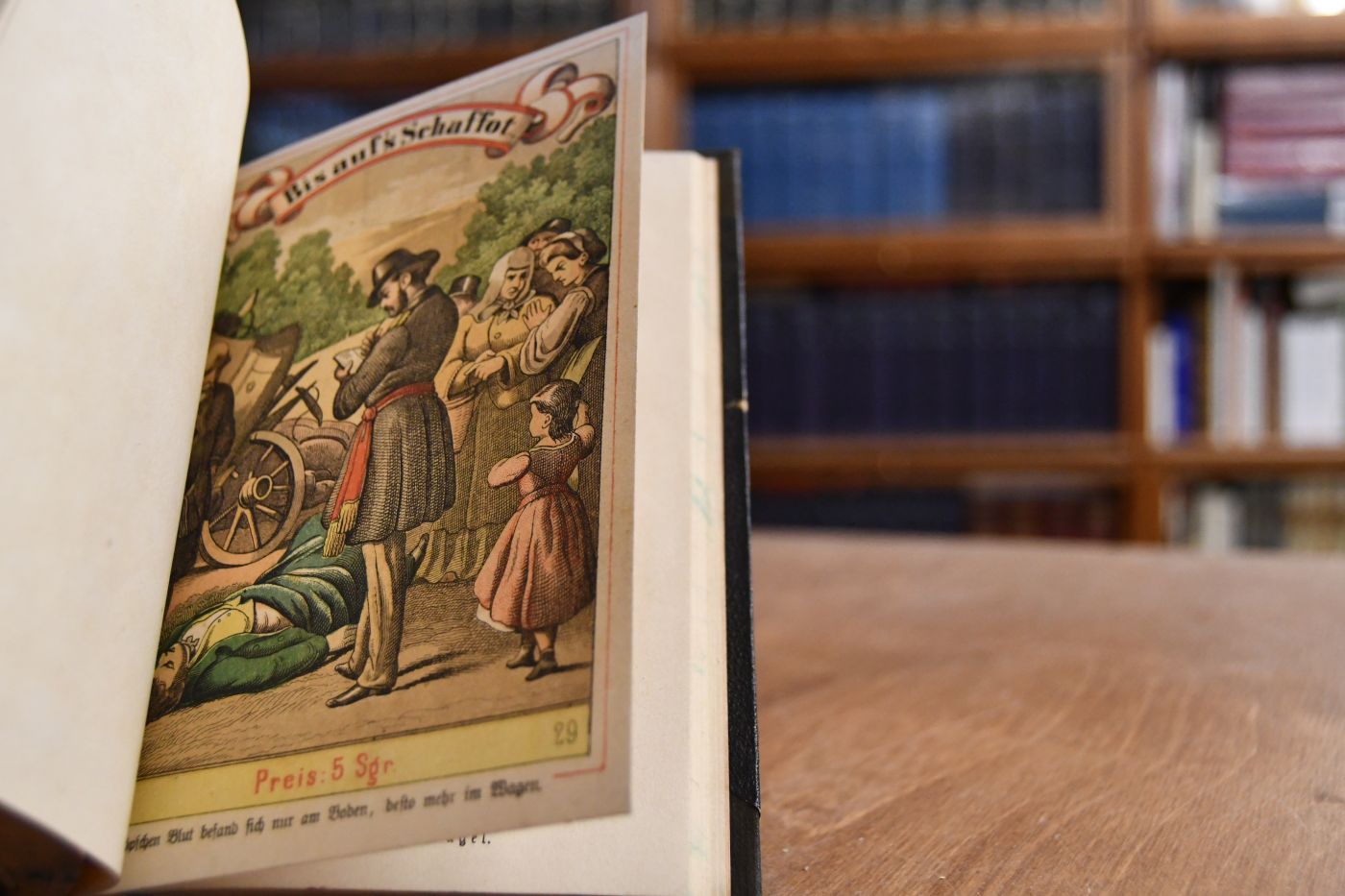 Sammelband mit 3 Einzelschriften 1. Freiherr von der Trenck. 2. Die Geheimnisse der Familiengruft. 3. Bis auf`s Schaffot. Criminalgeschichte.