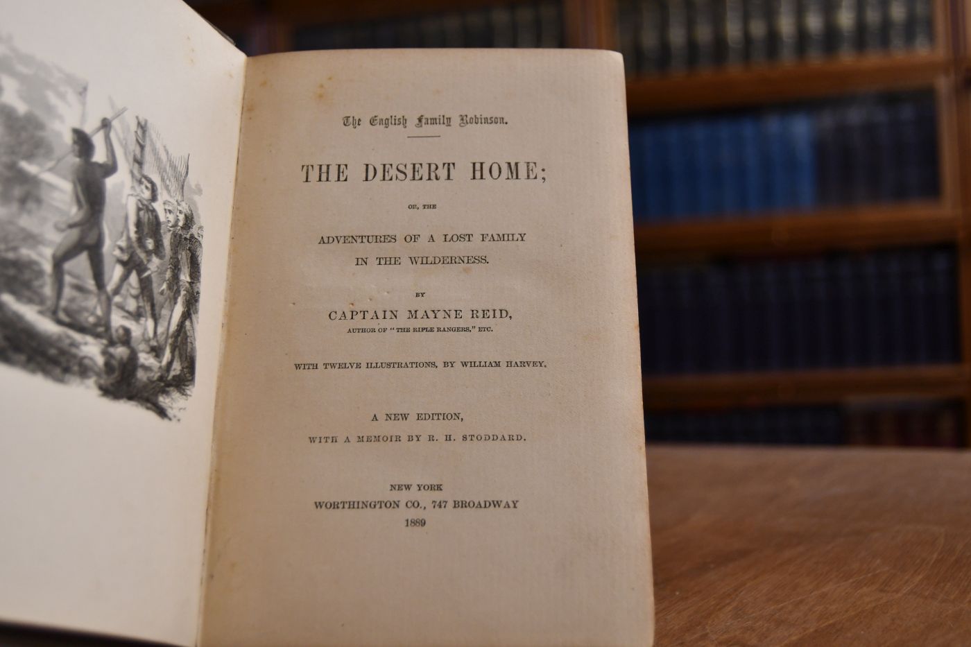 The Desert Home; or the Adventures of a lost family in the wilderness. The English Family Robinson.