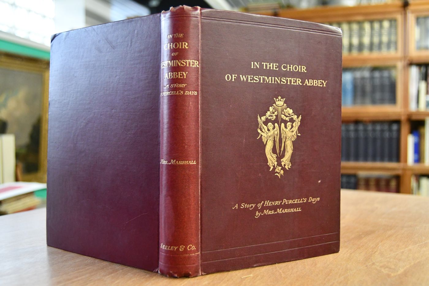 In the Choir of Westminster Abbey A Story of Henry Purcell`s Days. With illustrations by T. Hamilton Crawford.