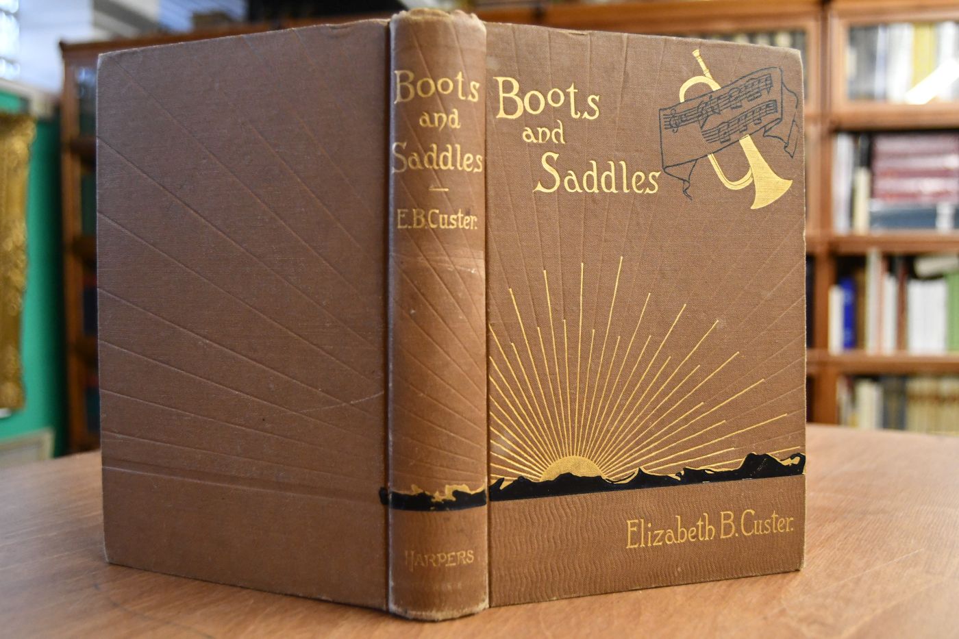 "Boots and Saddles", or Life in Dakota with General Custer.