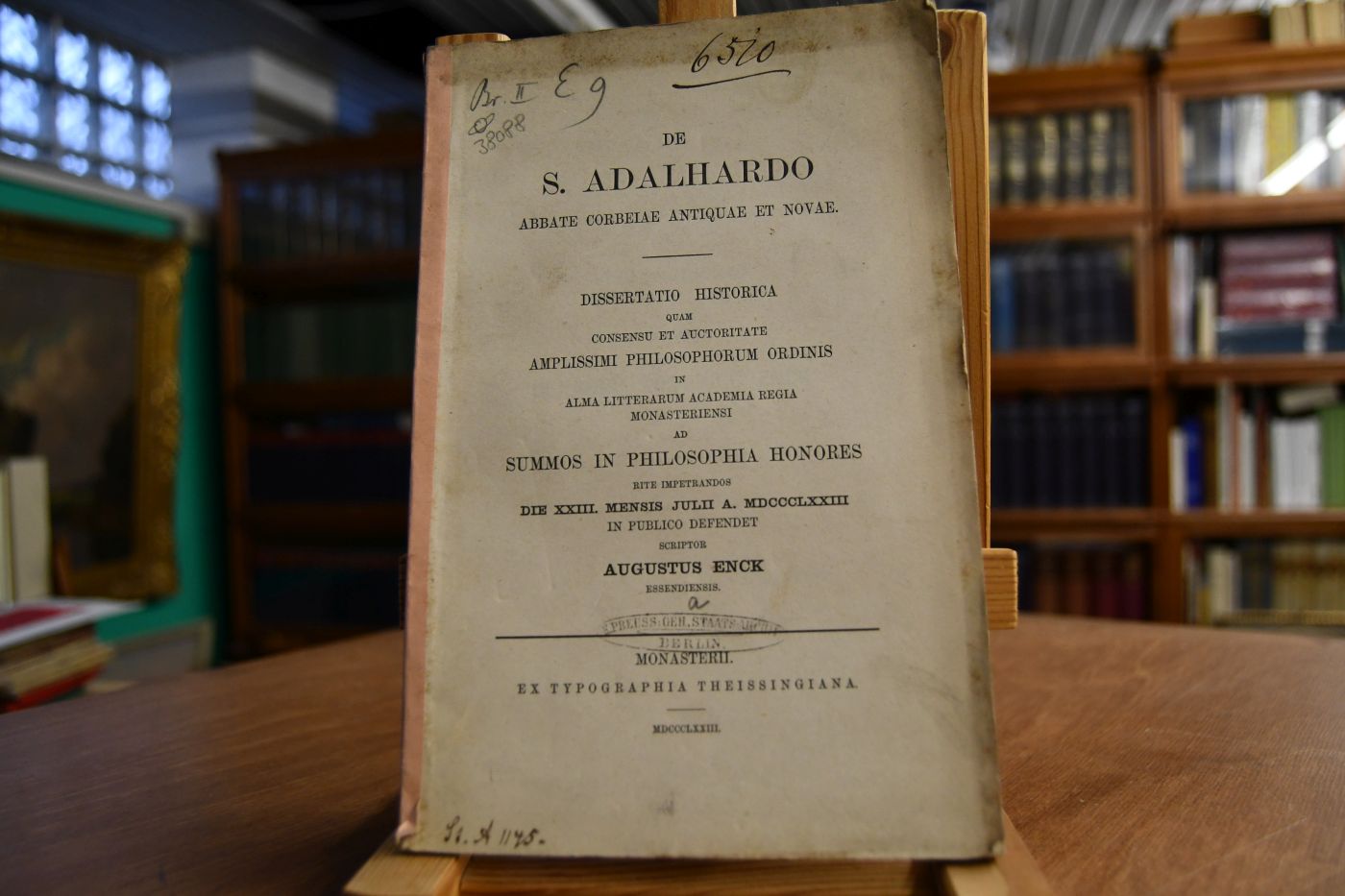 De S. Adalhardo abbate Corbeiae antiquae et novae.