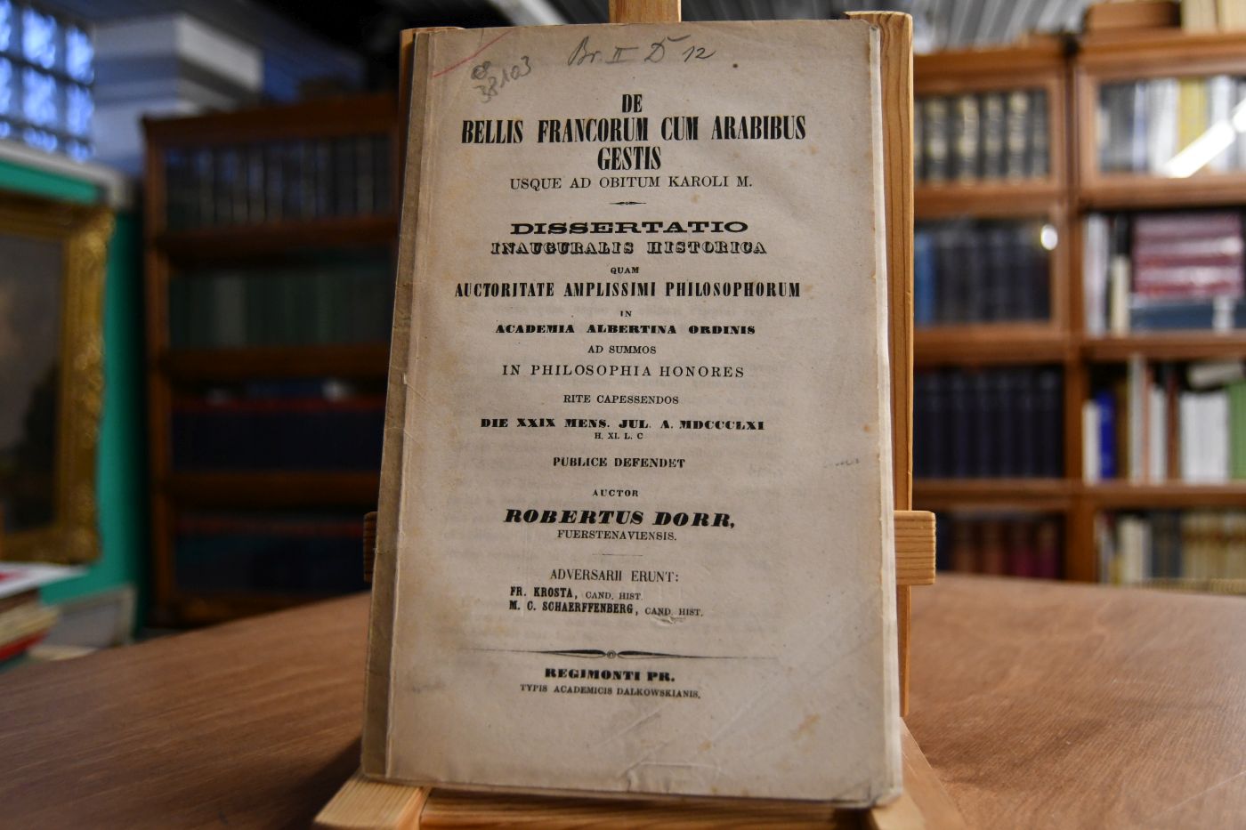 De Bellis Francorum cum Arabibus gestis usque ad obitum Karoli M.