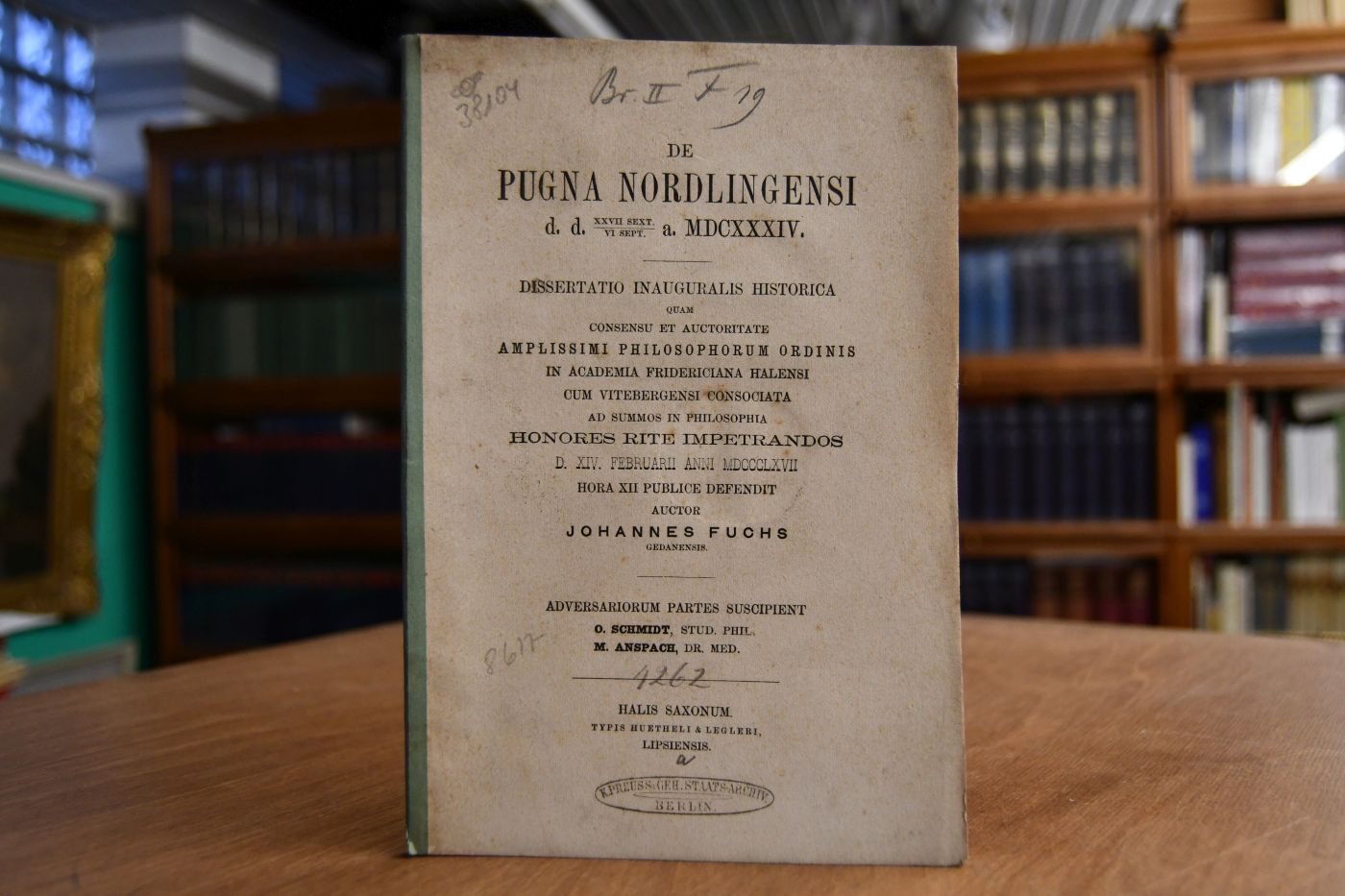 De Pugna Nordlingensi d.d. XXVII Sext./VI. Sept. MDCXXXIV.