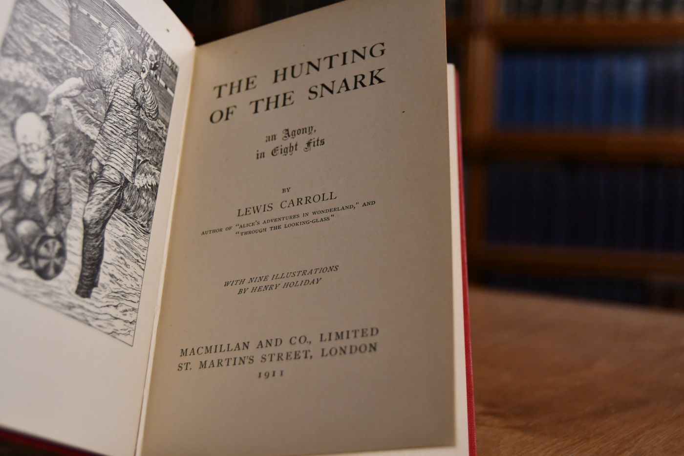 The hunting of the snarkan Agony in Eight fits.