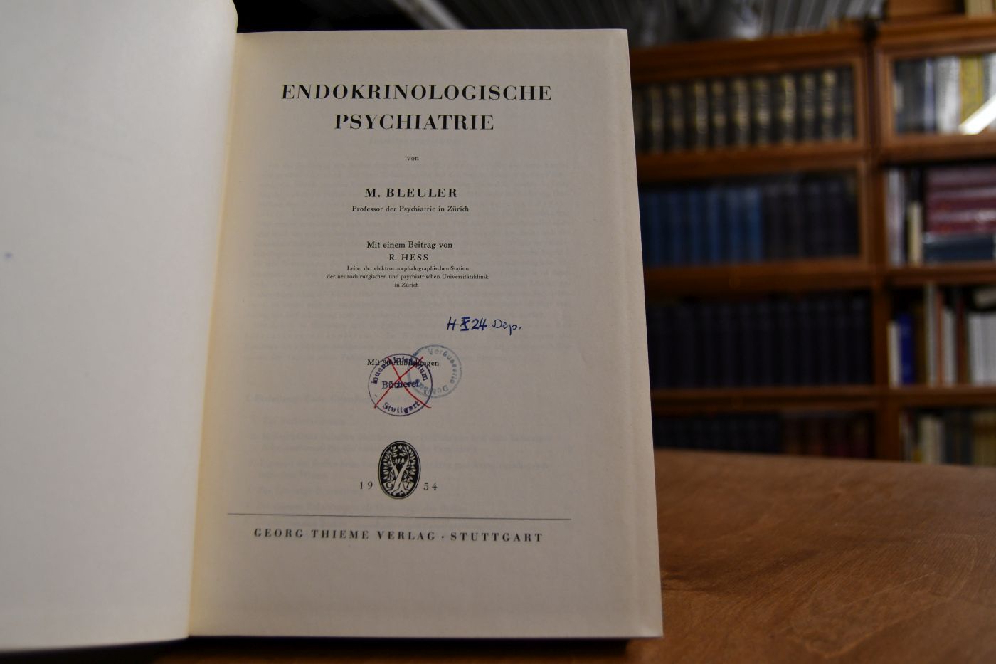 Endokrinologische Psychiatrie.