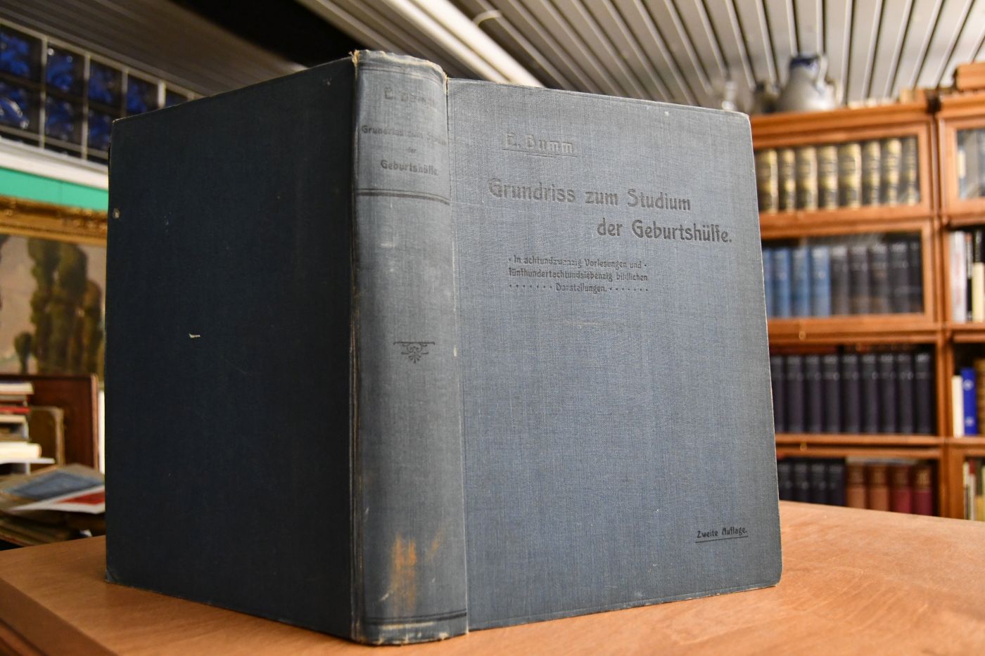 Grundriss zum Studium der Geburtshülfe in achtundzwanzig Vorlesungen und fünfhundertachtundsiebenzig bildlichen Darstellungen.