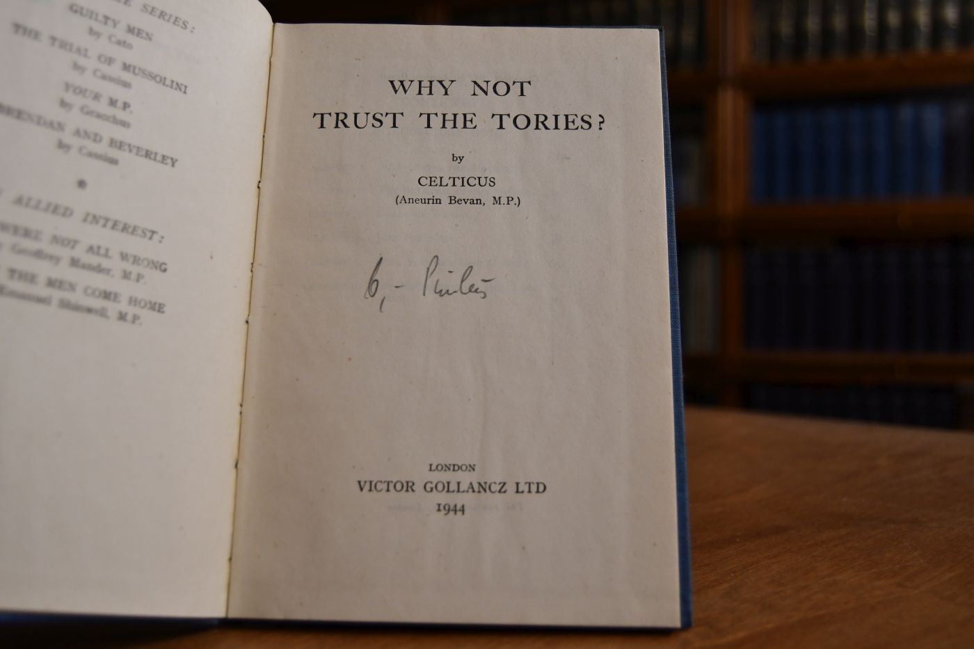 Why not trust the Torries?