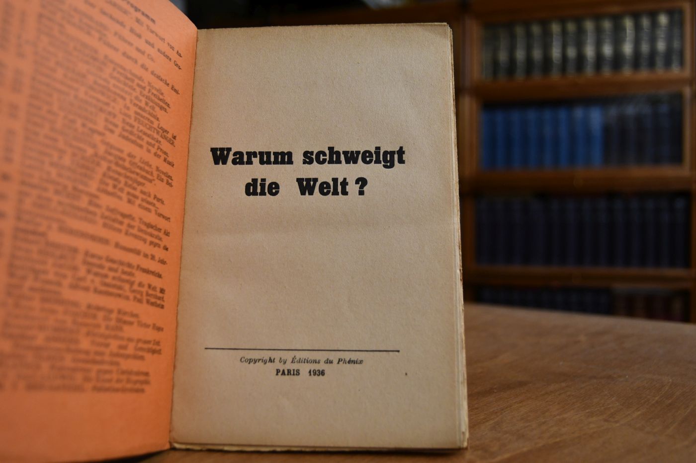 Warum schweigt die Welt?